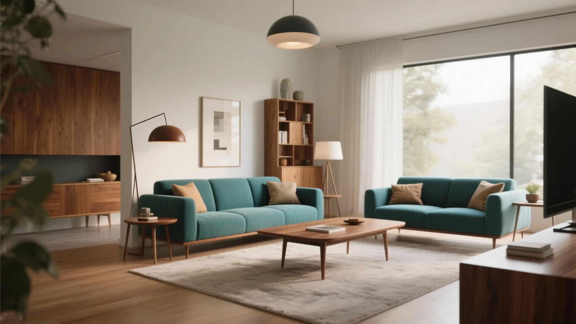 7. Warmth from Wooden Accents