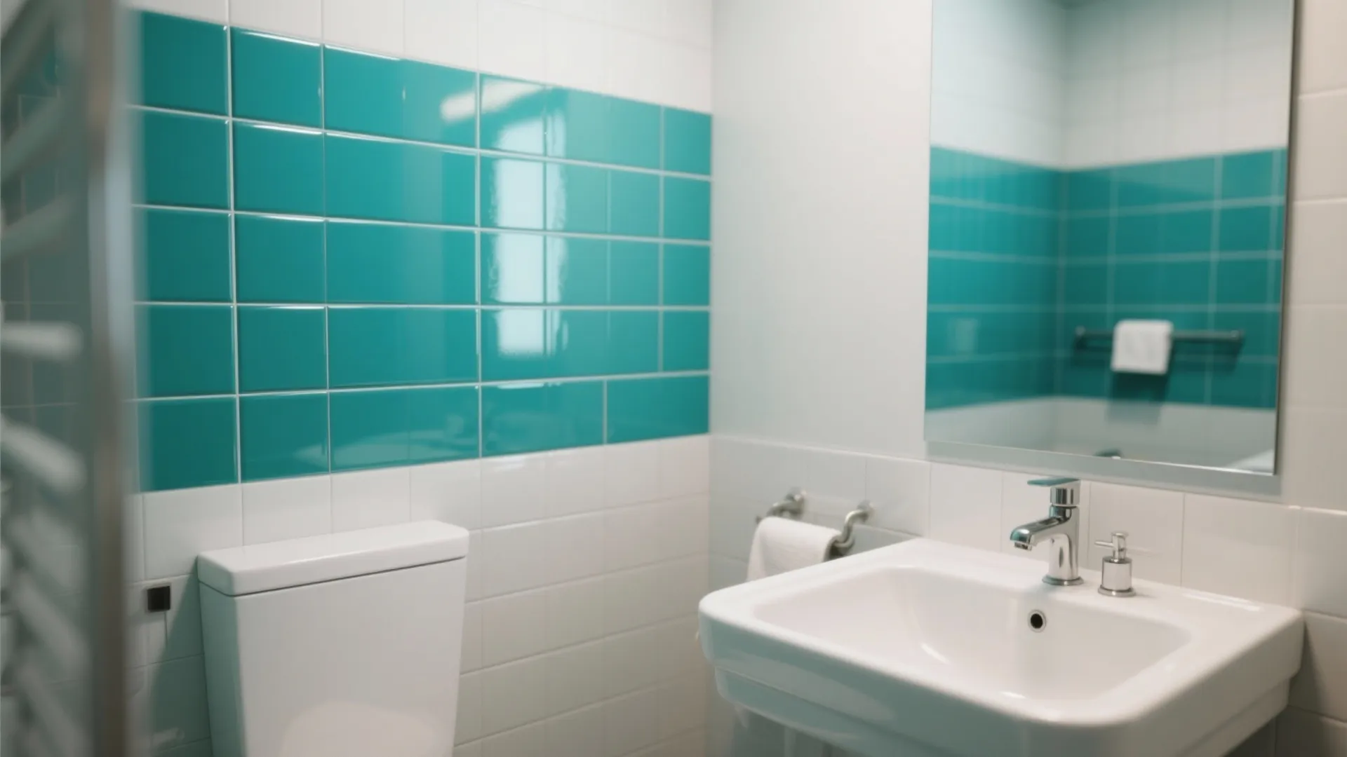 Tip 2: Blue Tiles as Statement Pieces