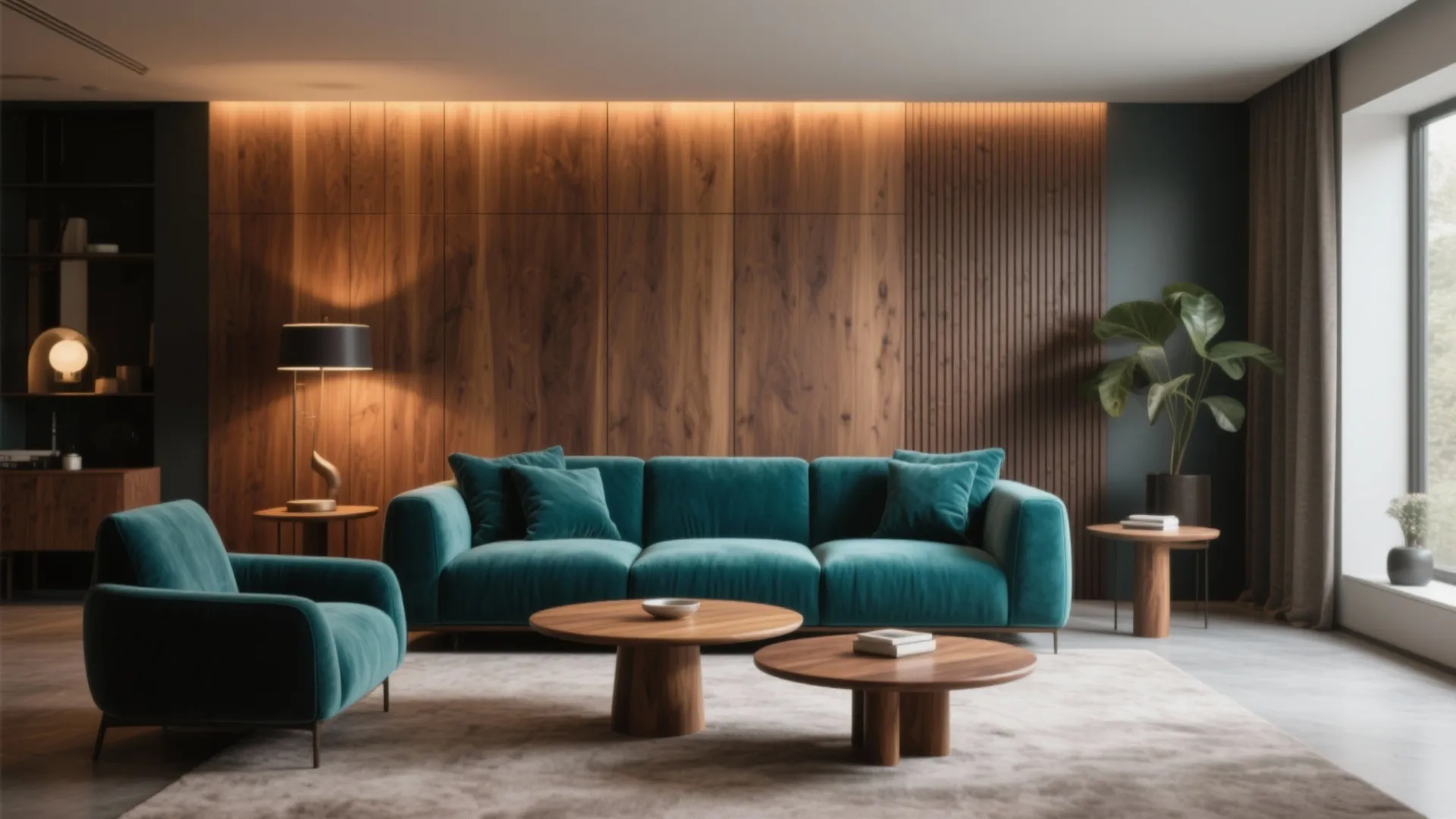 2. Adding Warmth with Wooden Accents