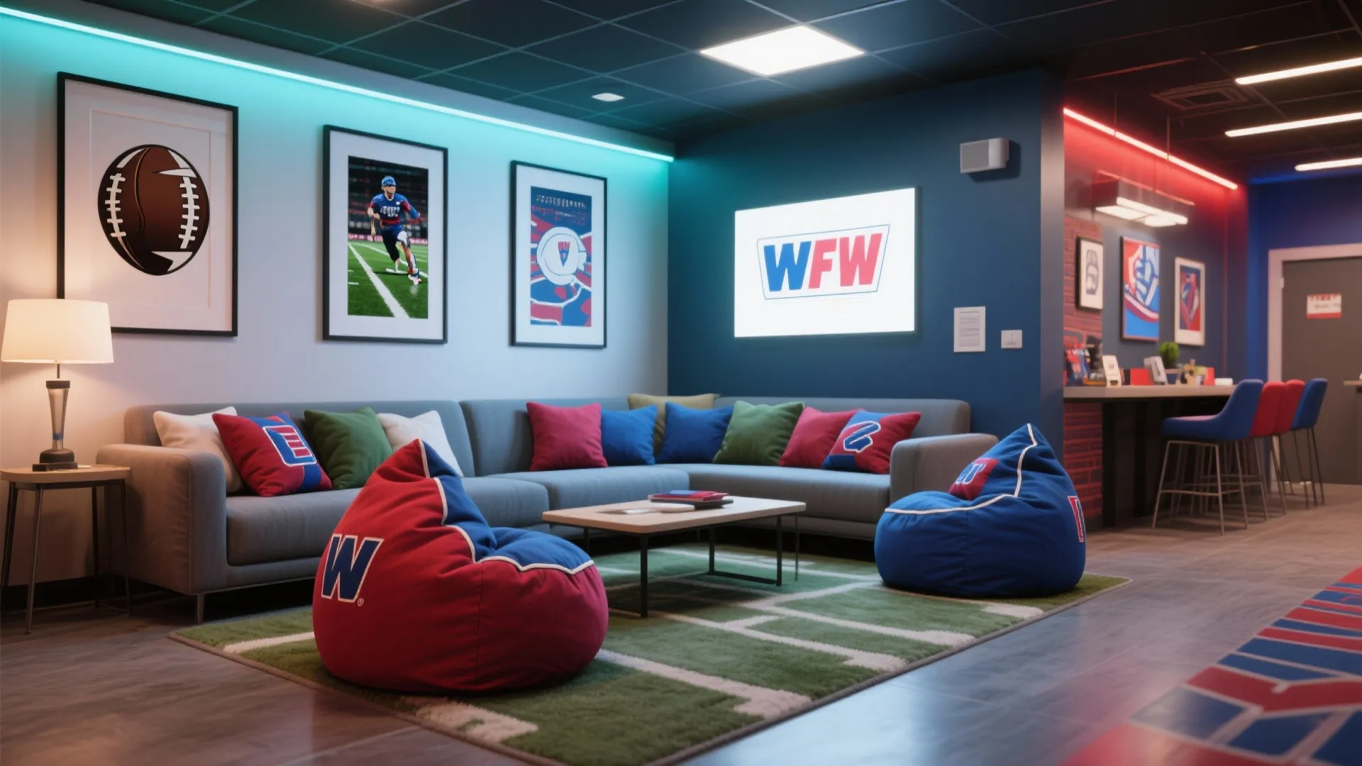 8. Accent Furniture with Team Details