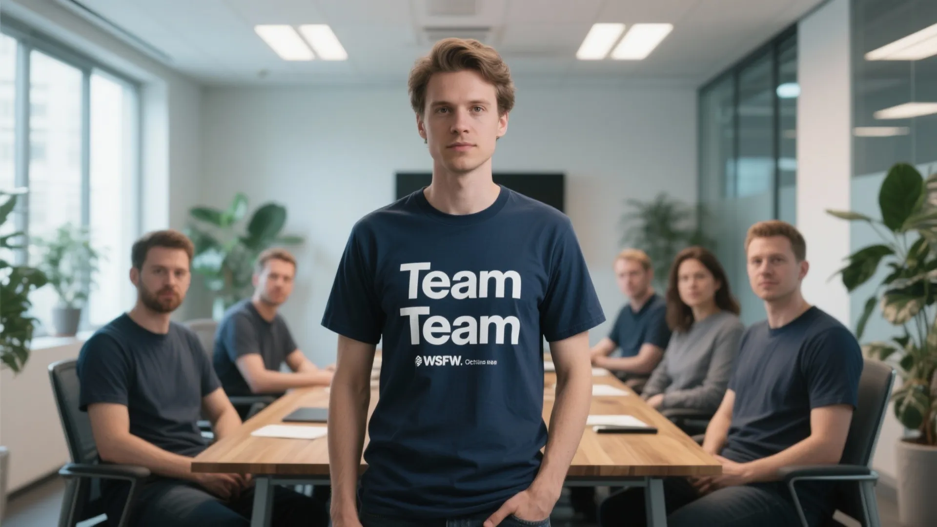 2. Team Typography Tee