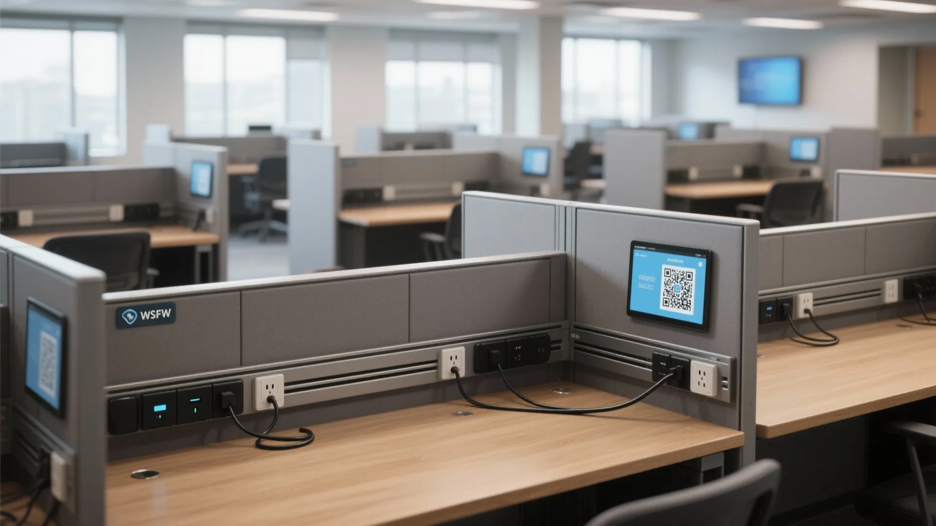 Tech-Ready Carrels and Power That Works