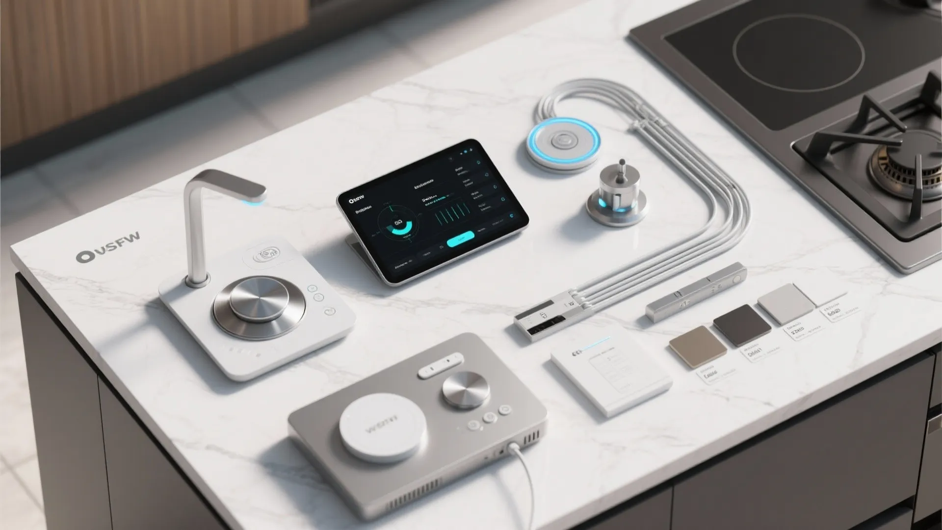 5. Tech-Forward Compact Layout — Sensors, Automation, and Monitoring