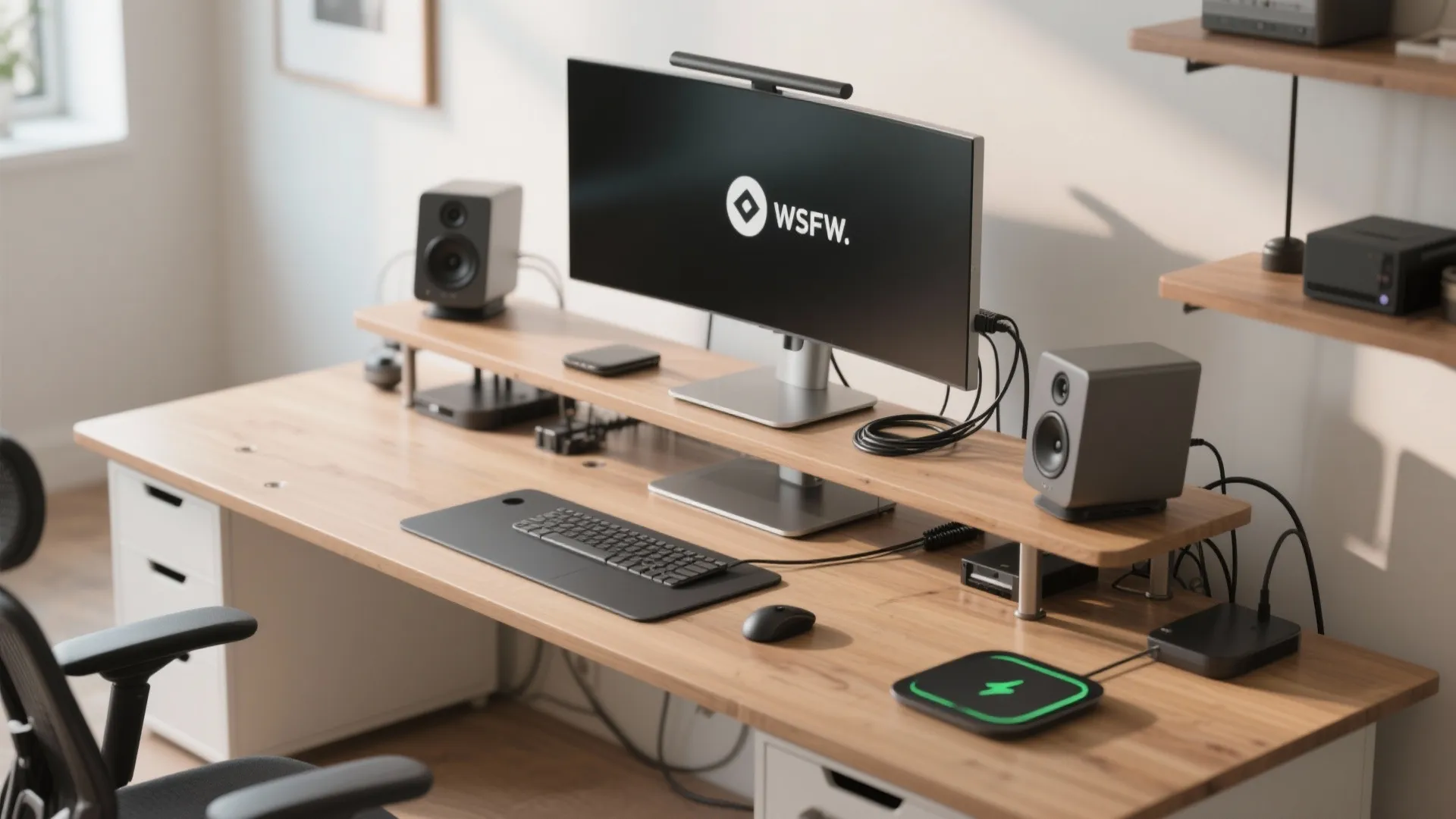 5. Technology-Friendly Workstation