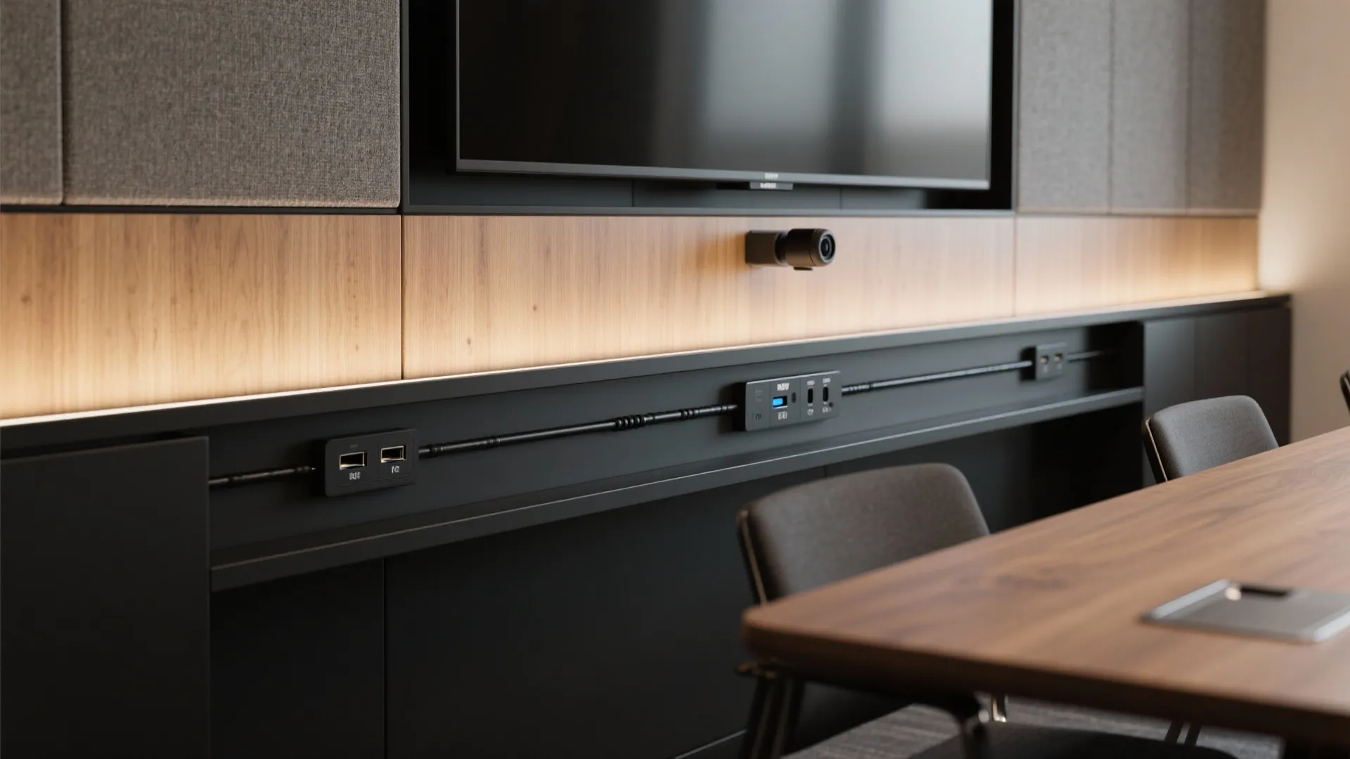 Tech-Integrated Minimalism for Hybrid Collaboration