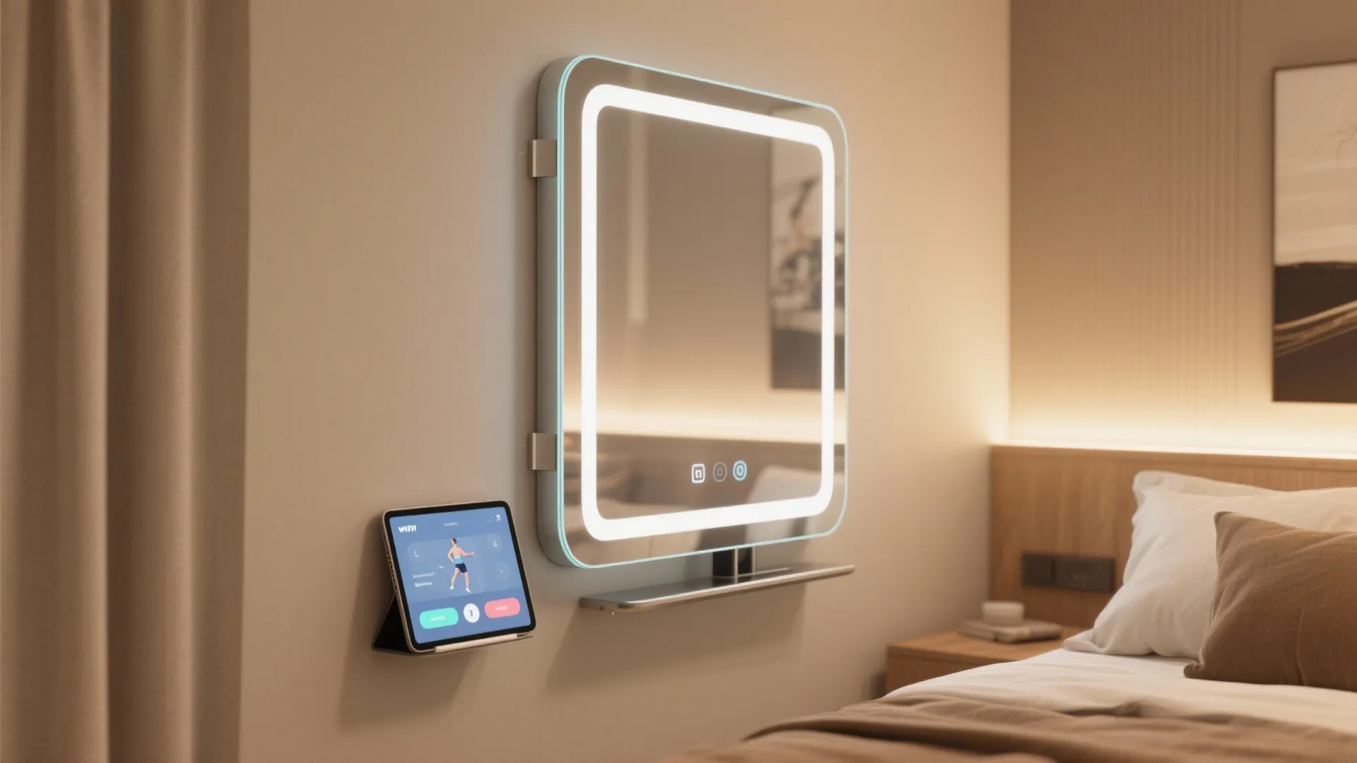 5. Tech-Light Solutions: Smart Mirrors & App-Based Training