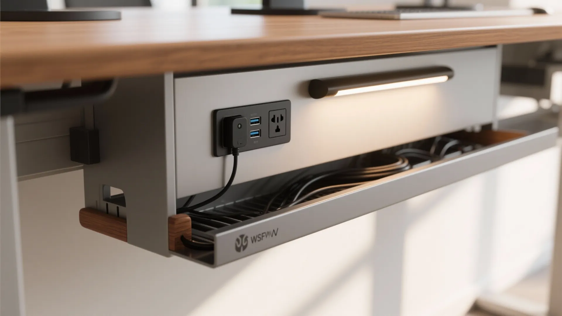 Tech-Ready Power, Data, and Task Lighting