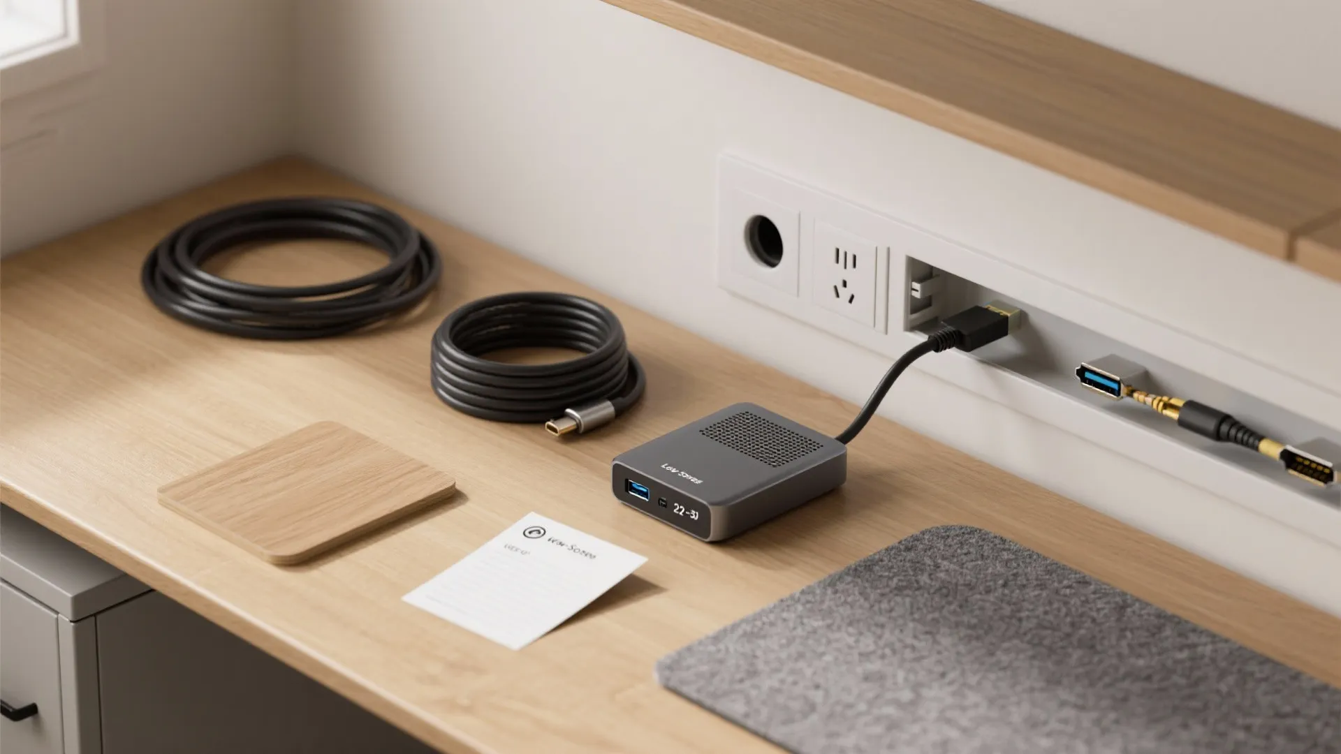 Tech-ready: power, data, and quiet HVAC