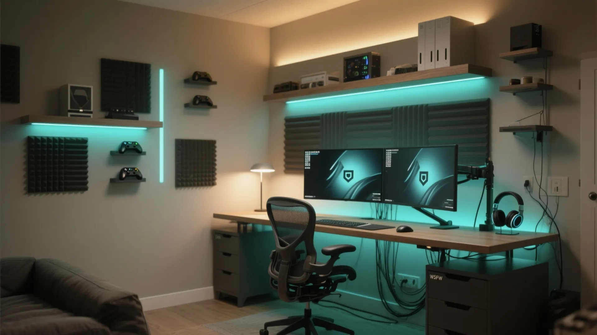 5. Tech-Forward Study and Chill Zone