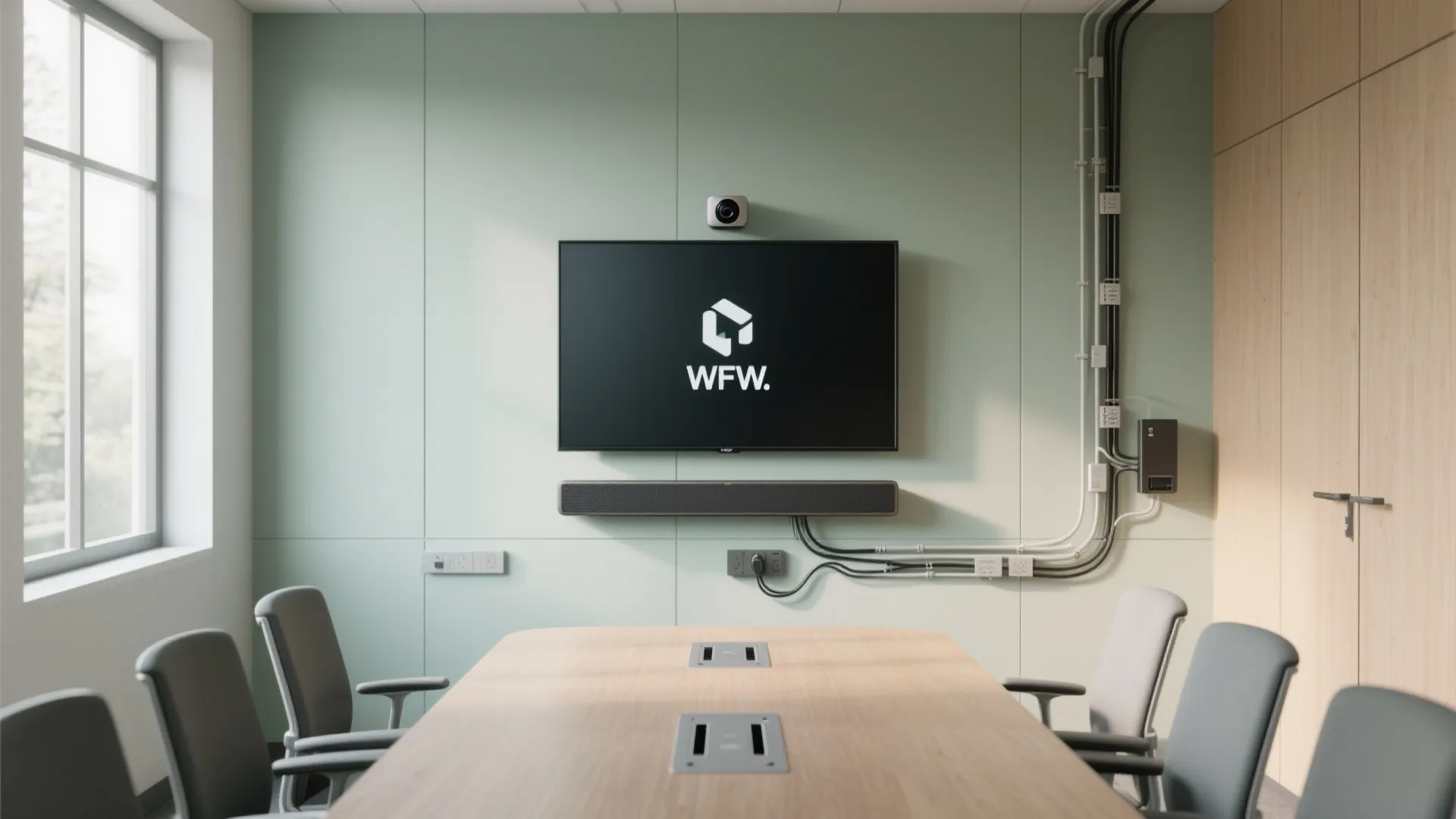 Tech-ready walls and cable discipline