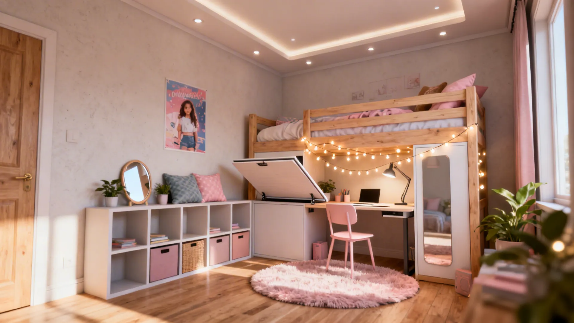 5 Small-Room Teen Girl Bedroom Ideas: Creative, chic, and space-smart bedroom ideas for teenage girls in small rooms