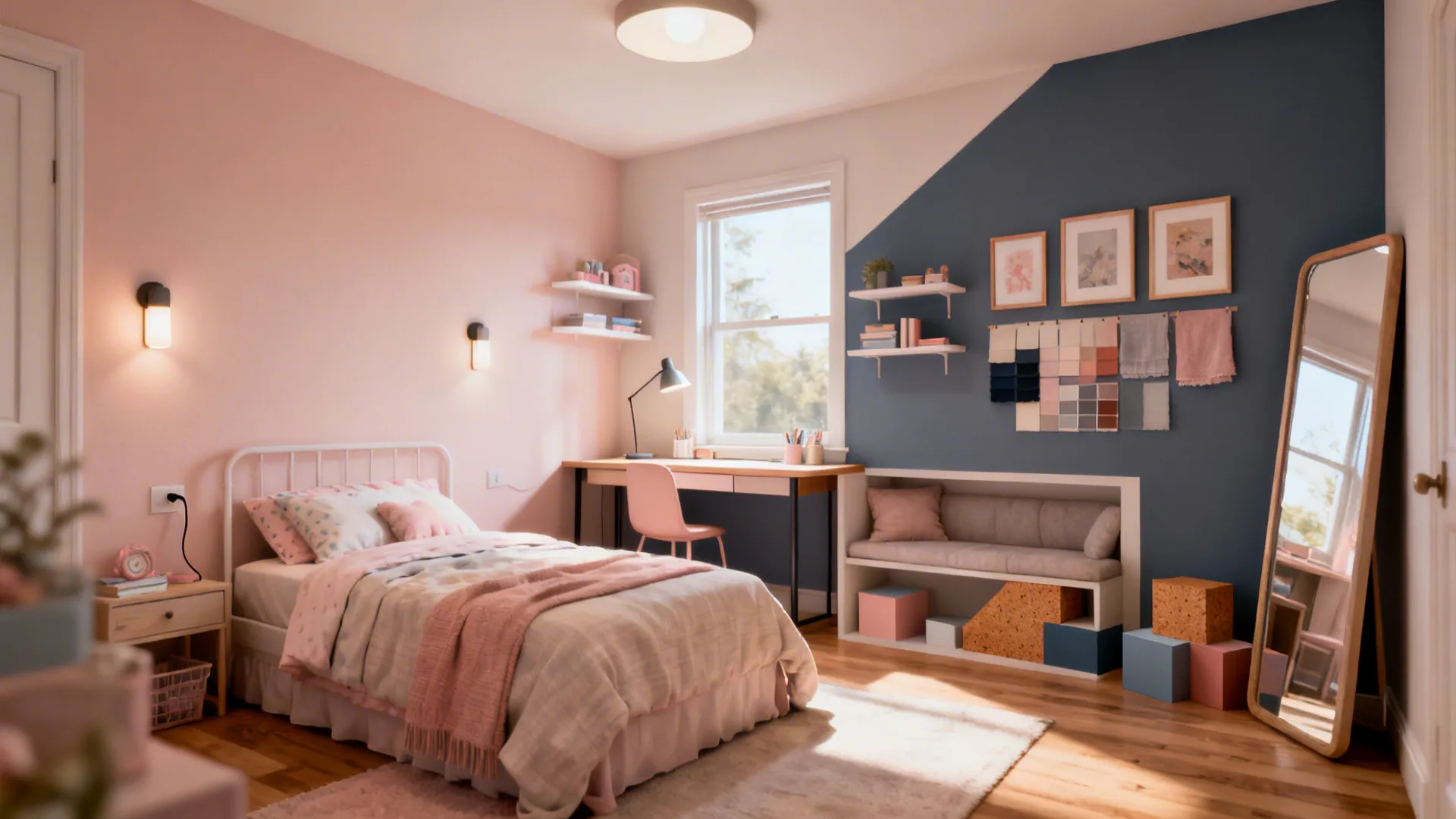 5 Teen Girl Bedroom Ideas That Maximize Style + Space