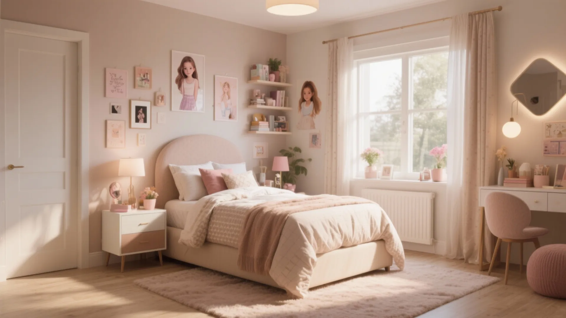 5 Inspiring Room Design Ideas for Teenage Girls: Creative, stylish, and functional design inspirations for teenage girl bedrooms