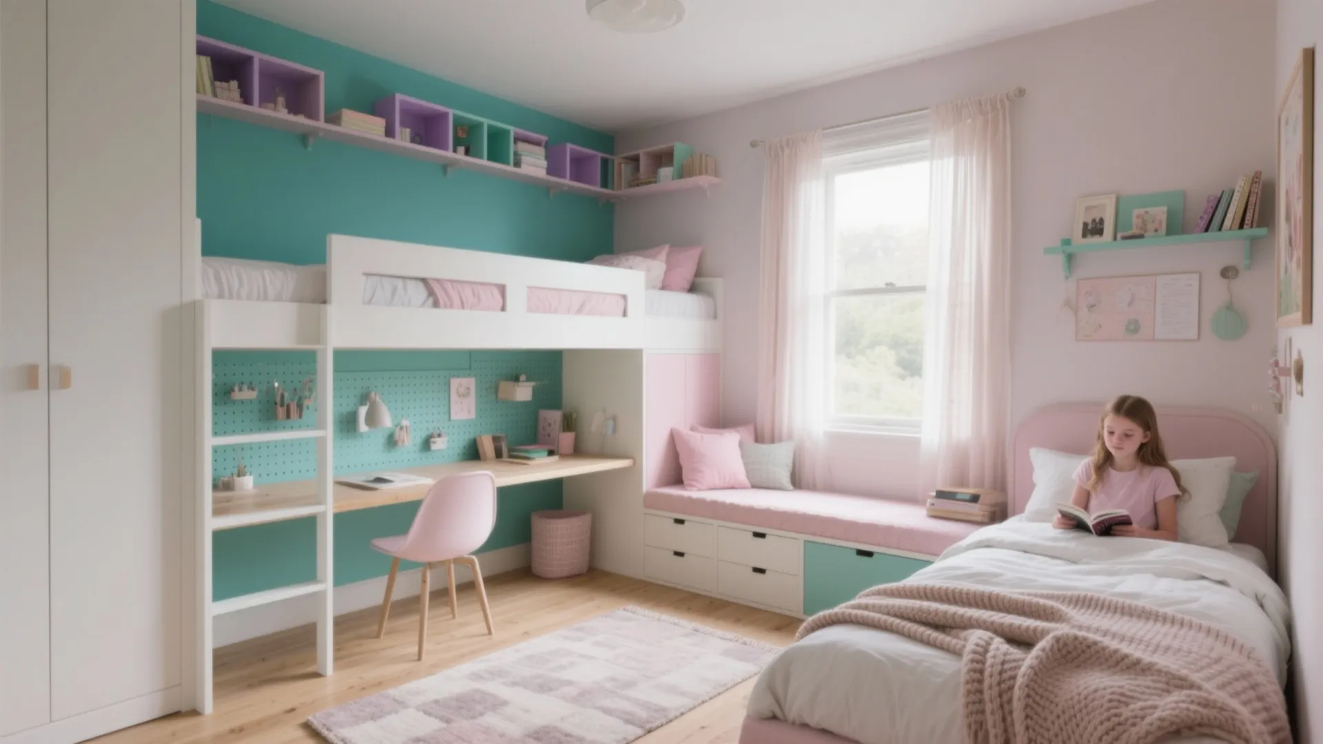 5 Room Design Ideas for Teenage Girl: Personalized, space-smart ways to create a teen girl bedroom that grows with her mood, study needs, and style.