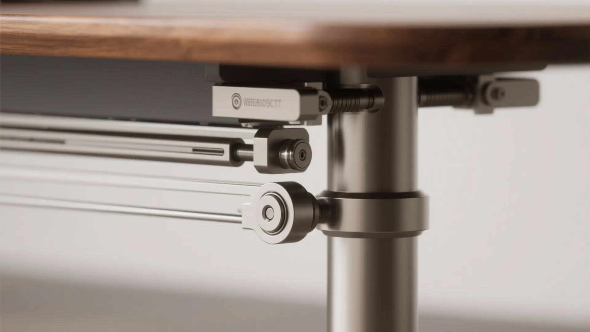 4. Telescoping pedestal table