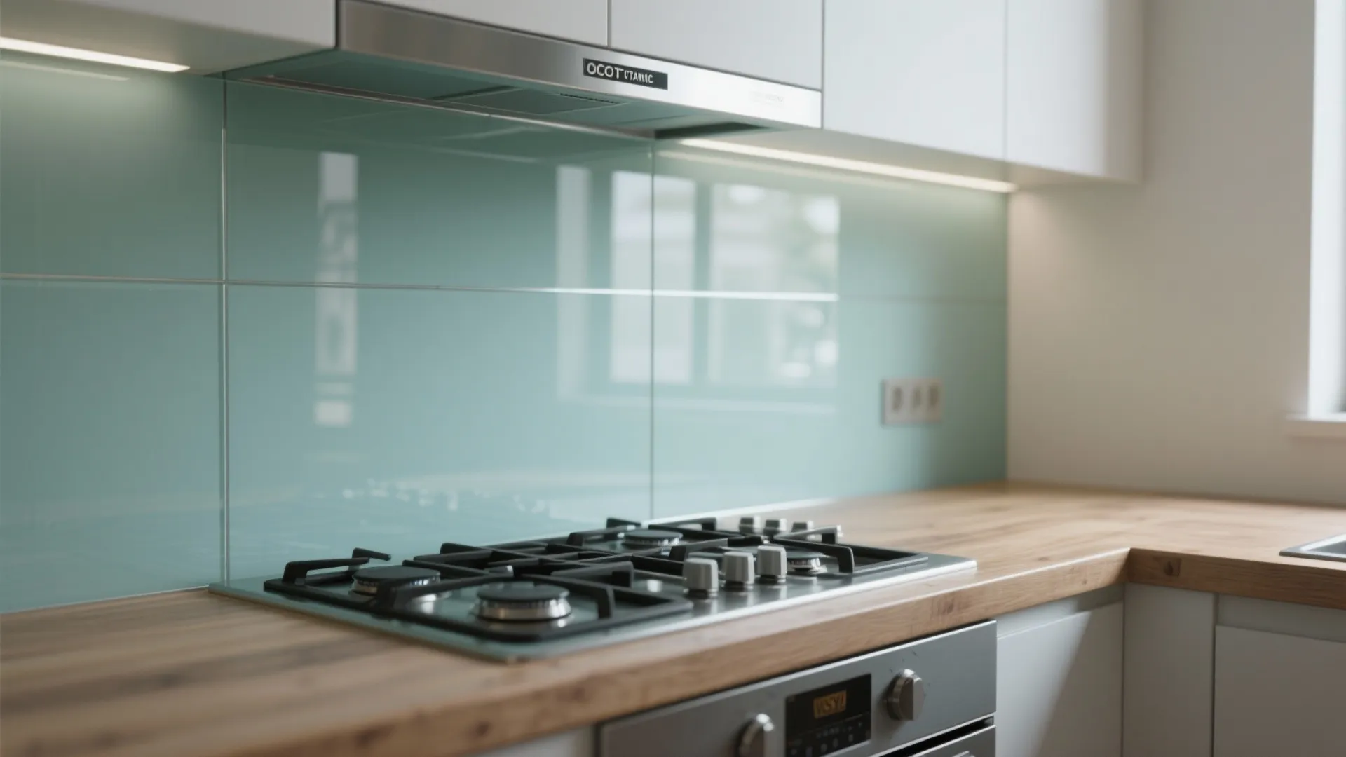 4. Tempered glass or mirror — light and low-maintenance