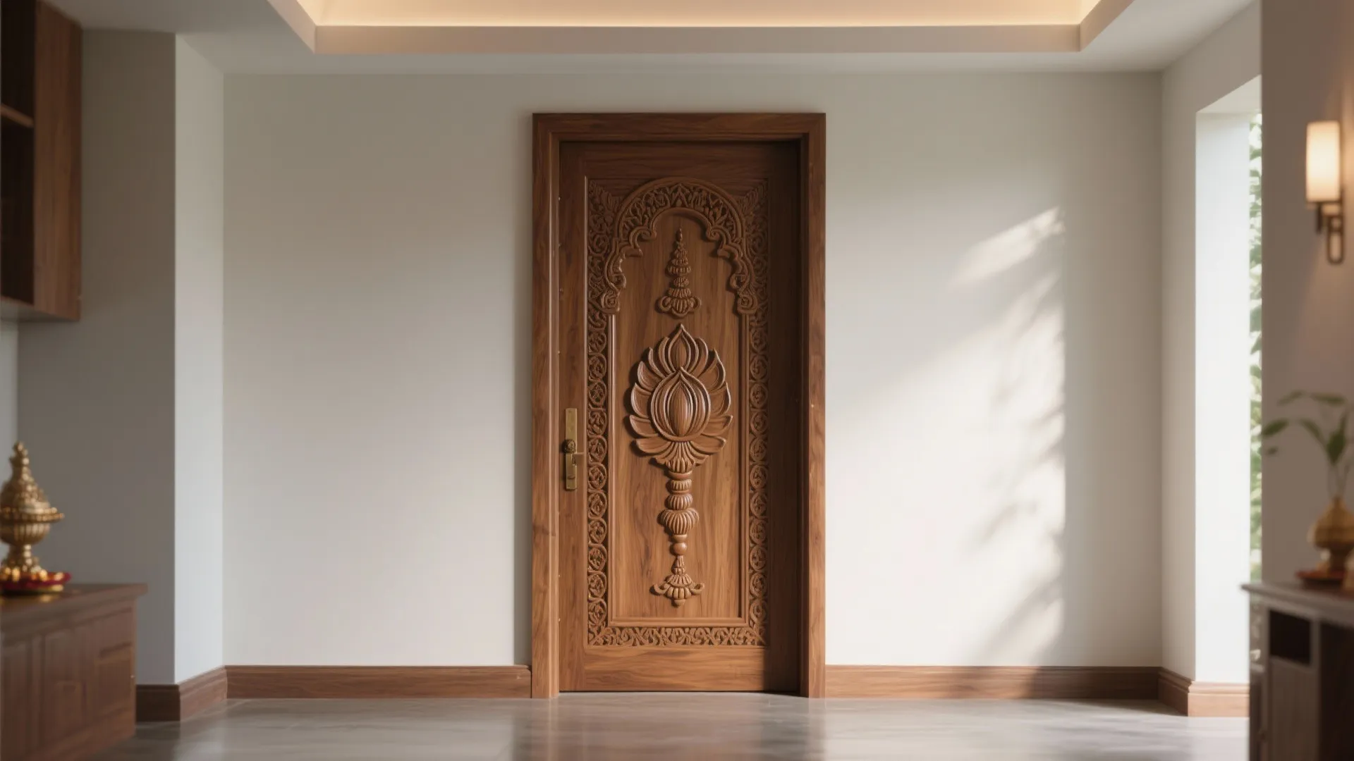 Temple-Style Carvings with Minimal Profiles