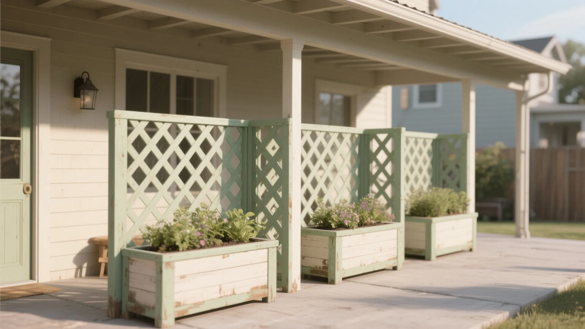 4. Treat interior paint as a temporary or decorative solution