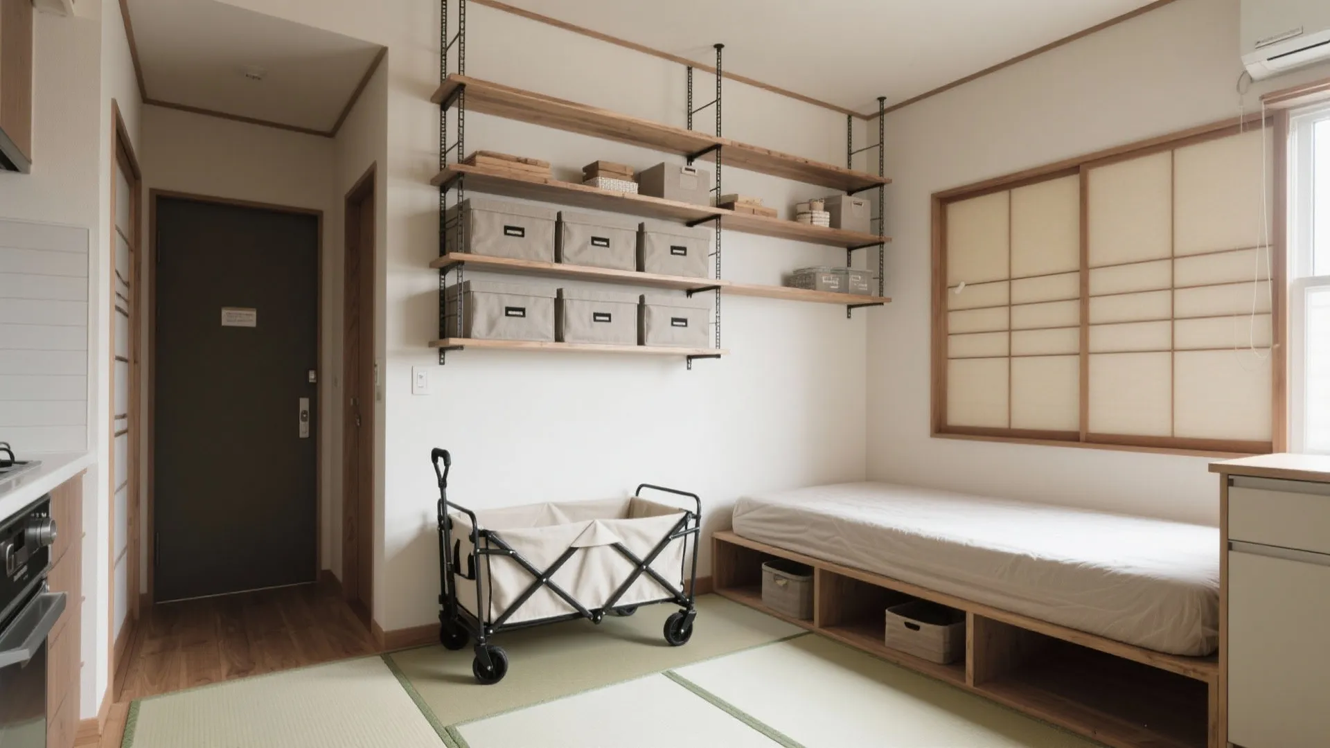 Tips 3: 収納技巧は“仮設×可動”で完結させる（收纳技巧）