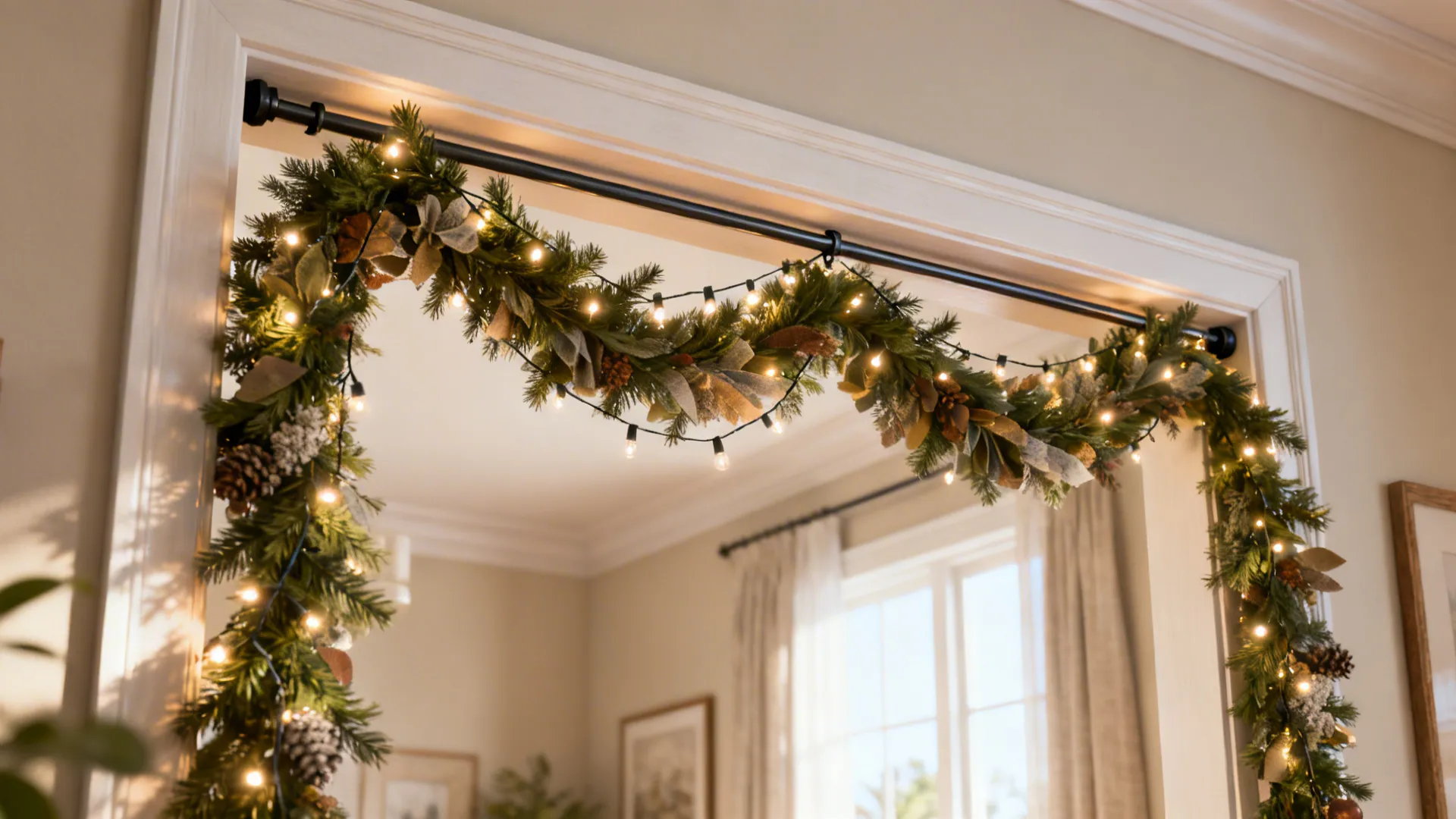 2. Over-the-door tension rod anchor