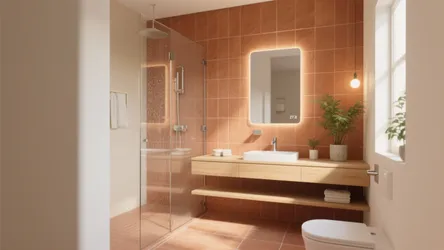 5 Terracotta Bathroom Tiles Ideas That Elevate Small Spaces