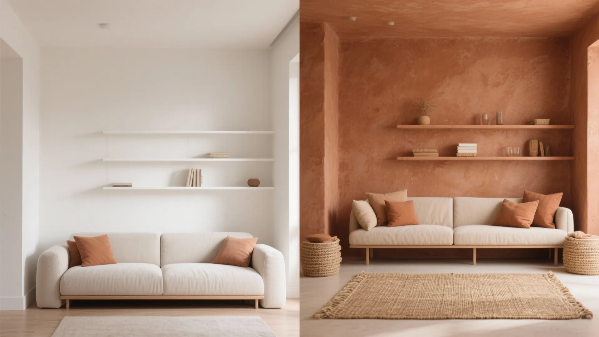 Earthy Terracotta and Clay Tones