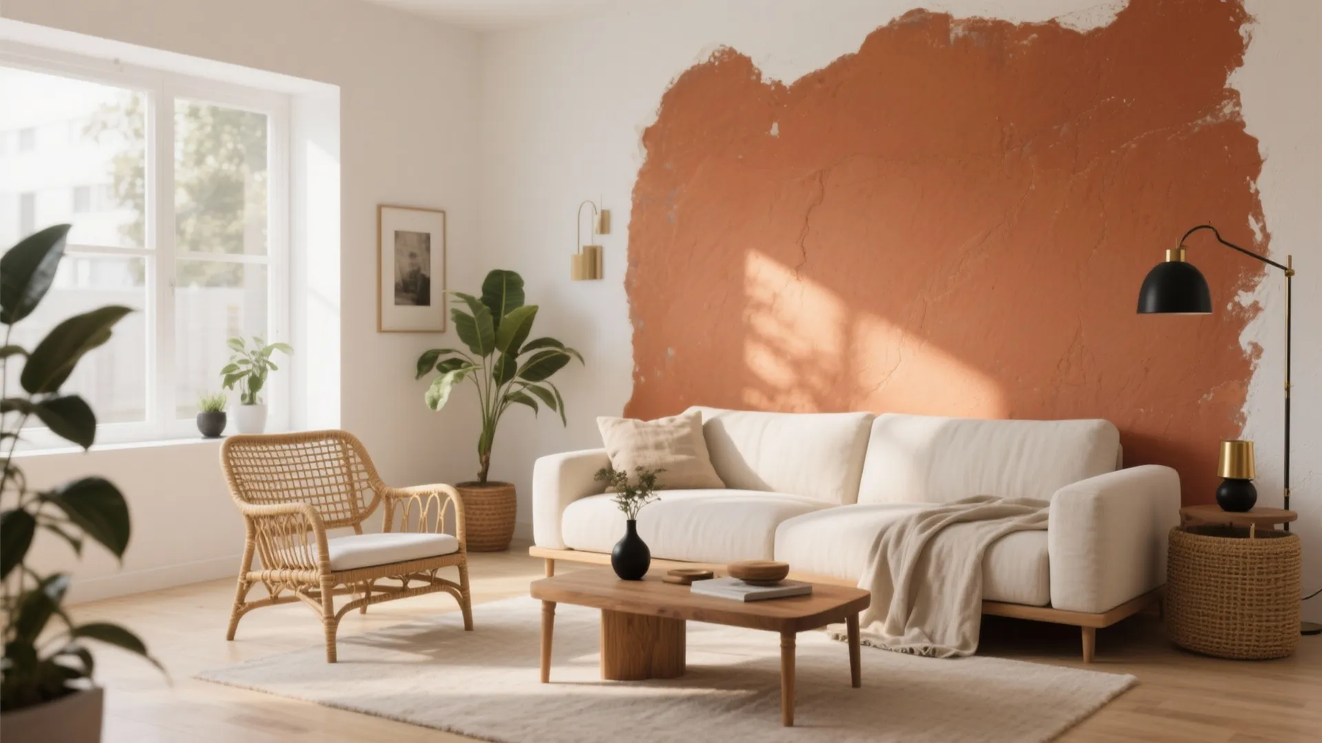 Terracotta + Bone White