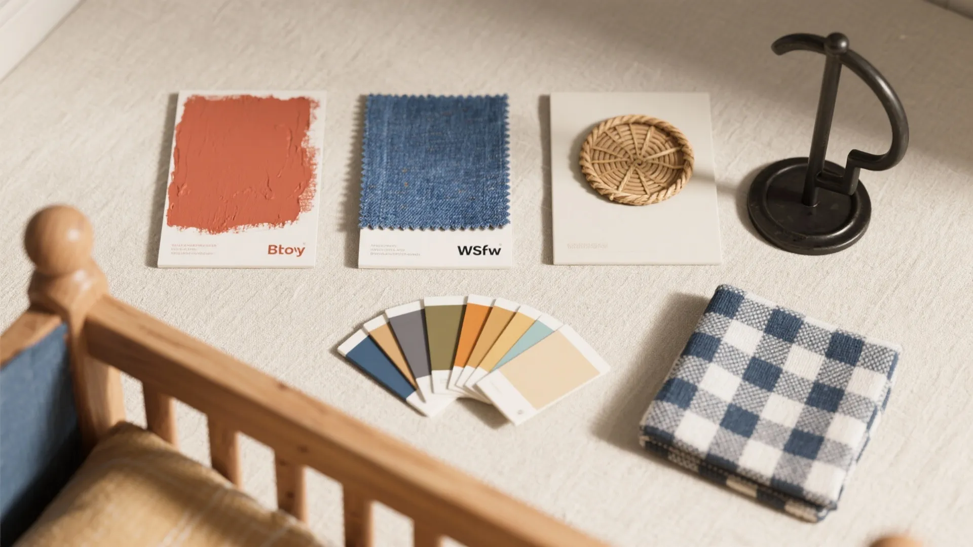 Terracotta + Denim Blue (Earthy Energy)