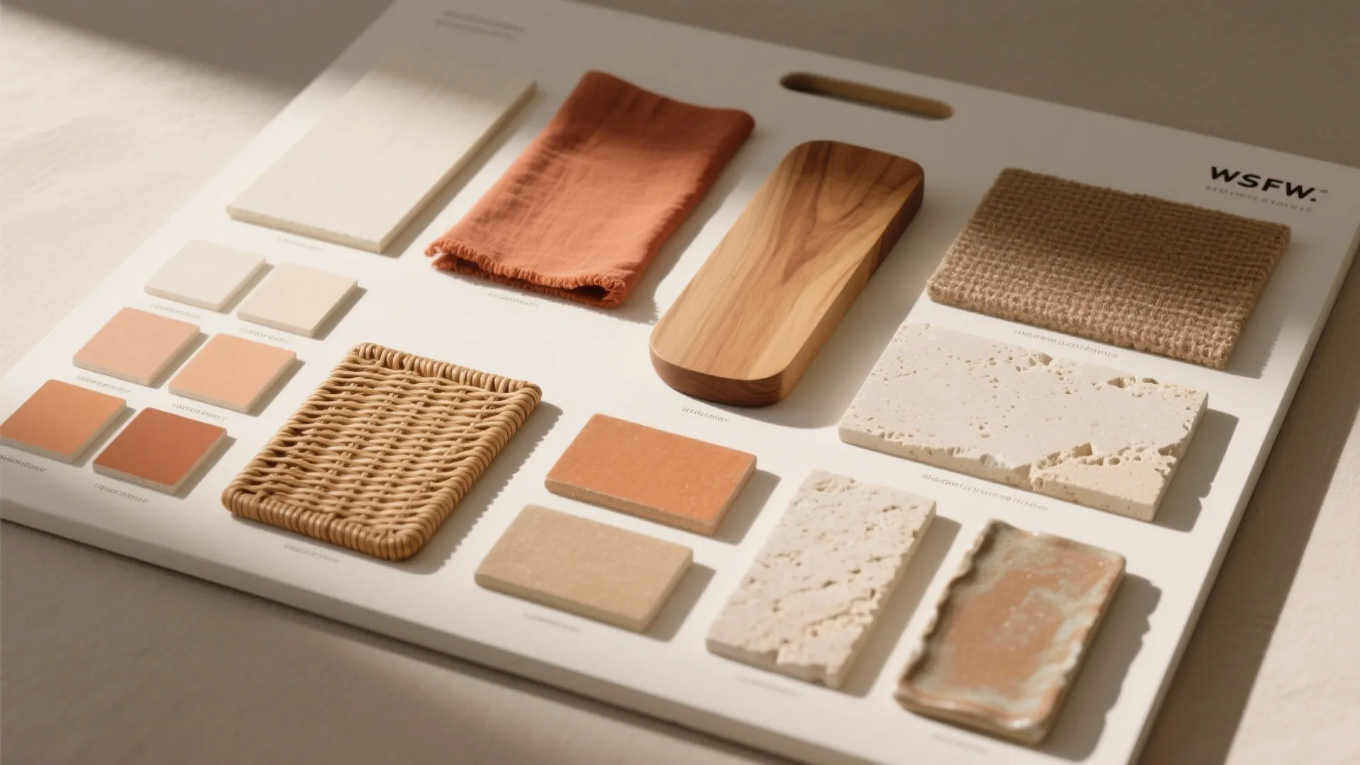 Warm Neutrals + Terracotta Accents