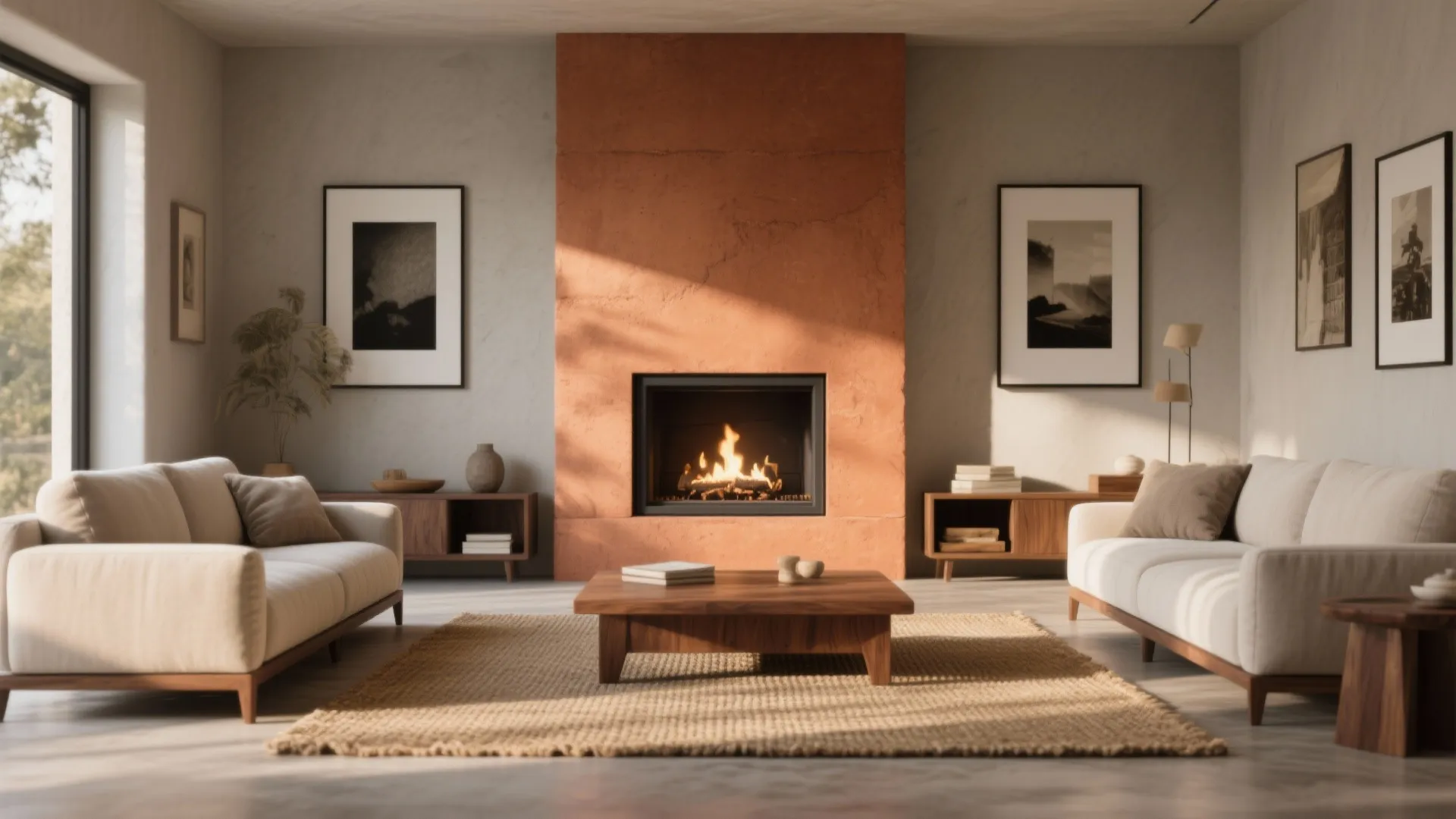 Earthy Terracotta + Greige Calm