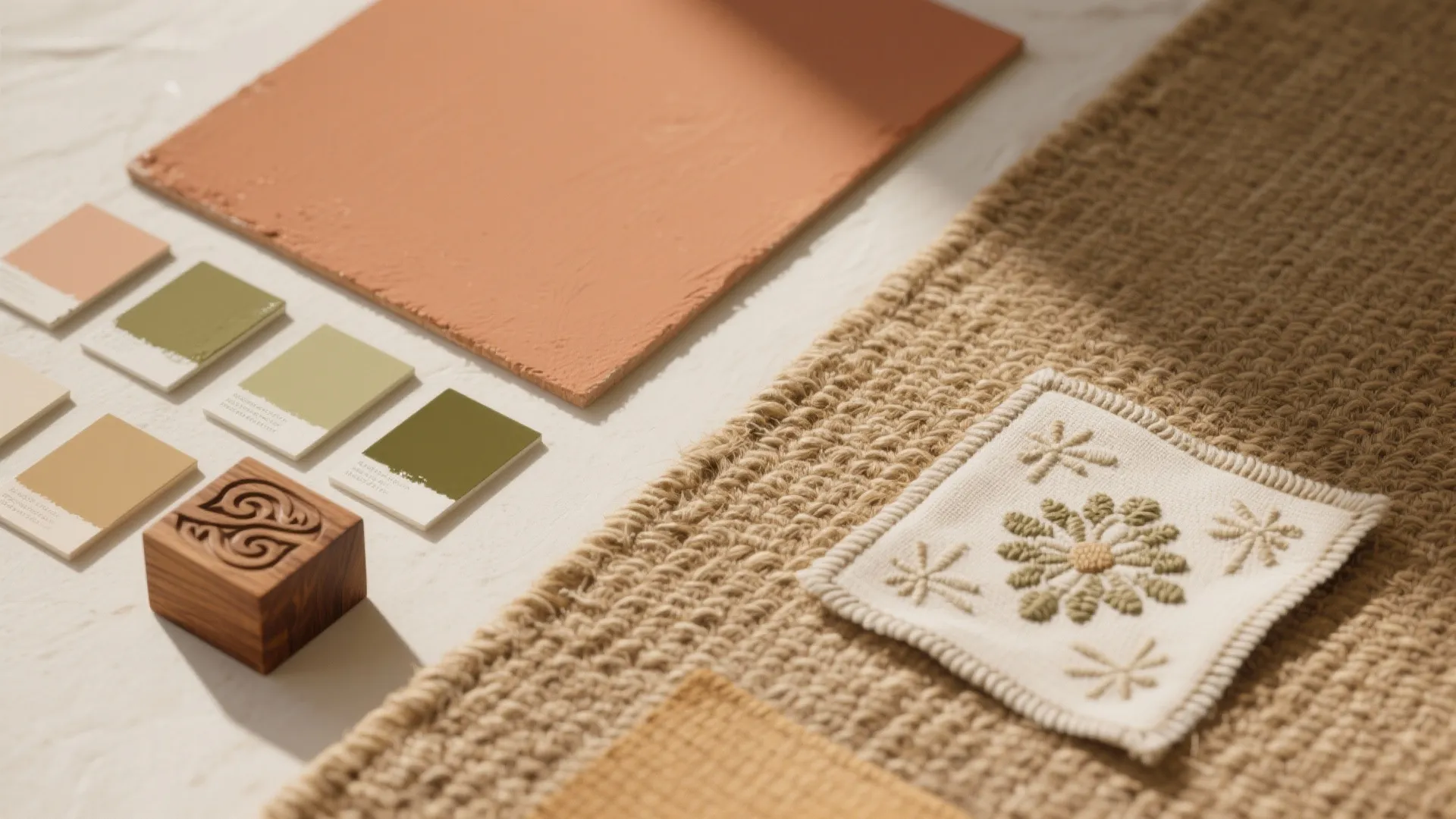 Earthy Terracotta & Olive Harmony