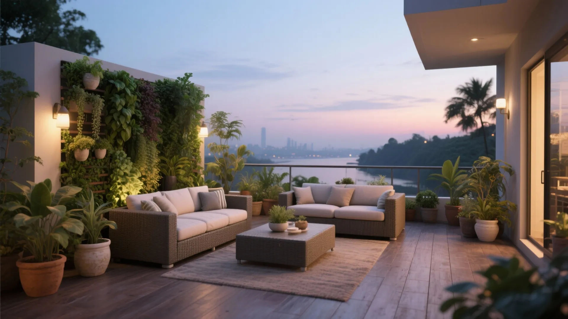 Terrace as an Outdoor Living Room