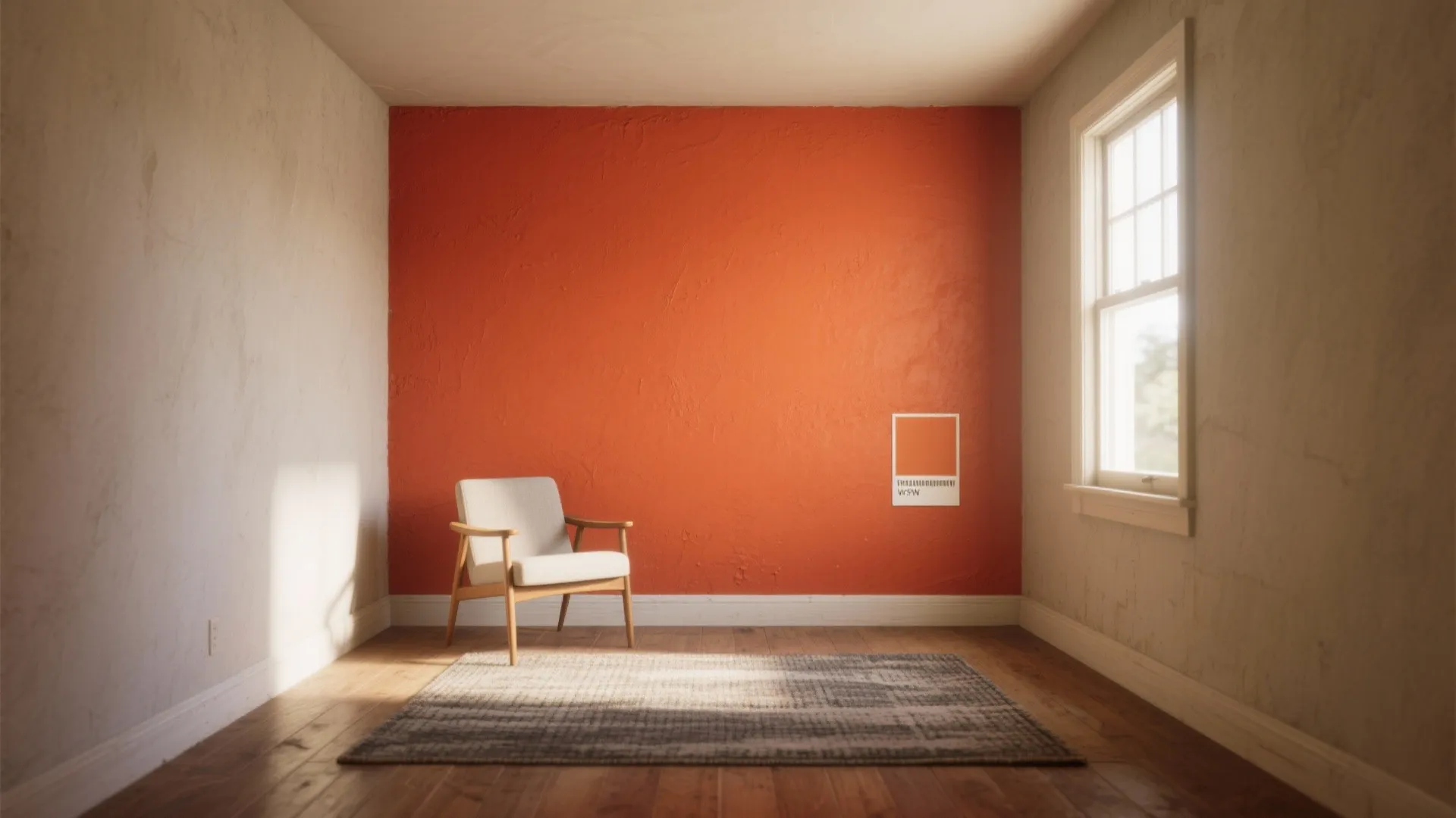 1. Bold accent wall with local flair