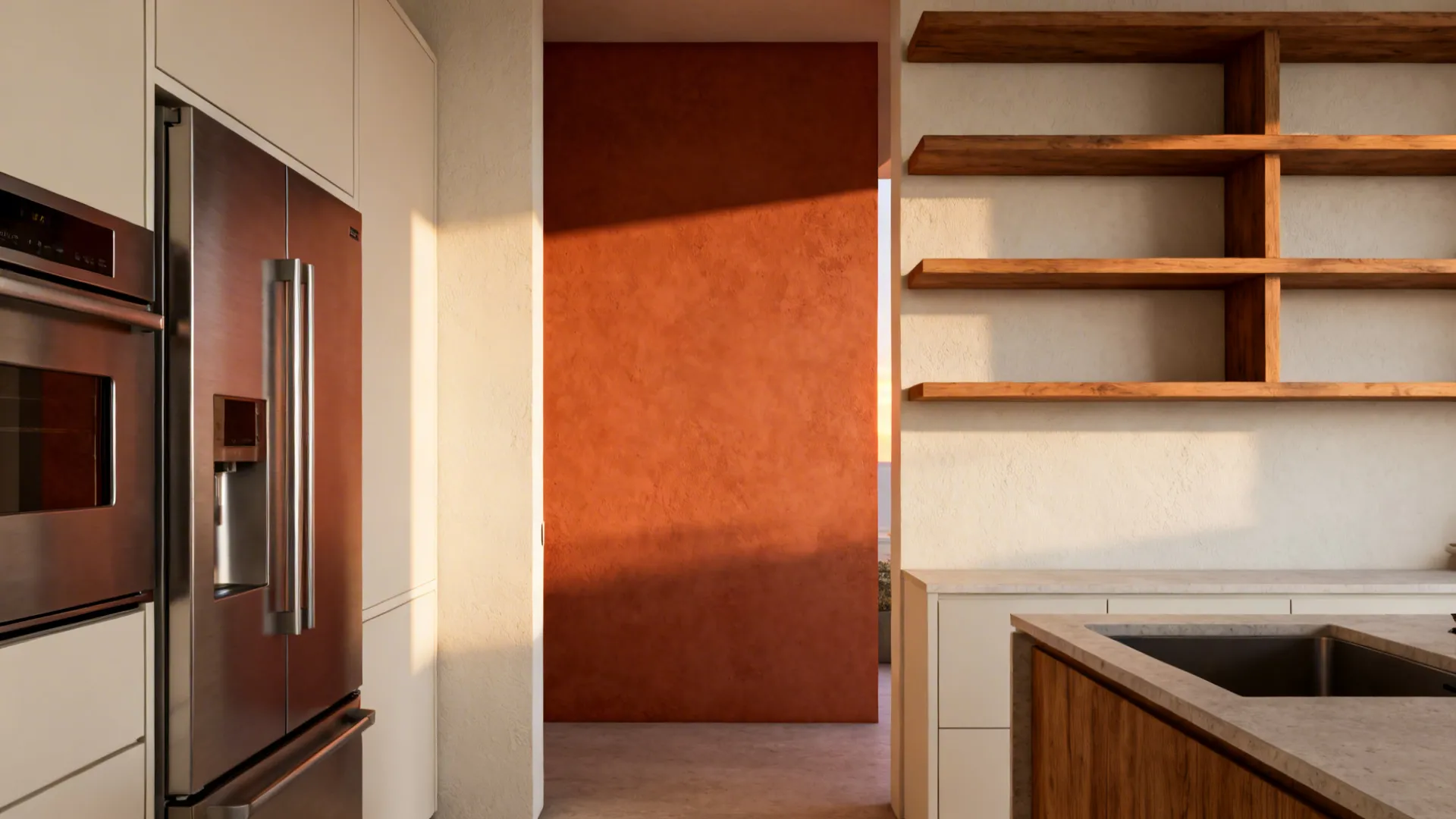 Earthy Terracotta & Muted Clay Accents