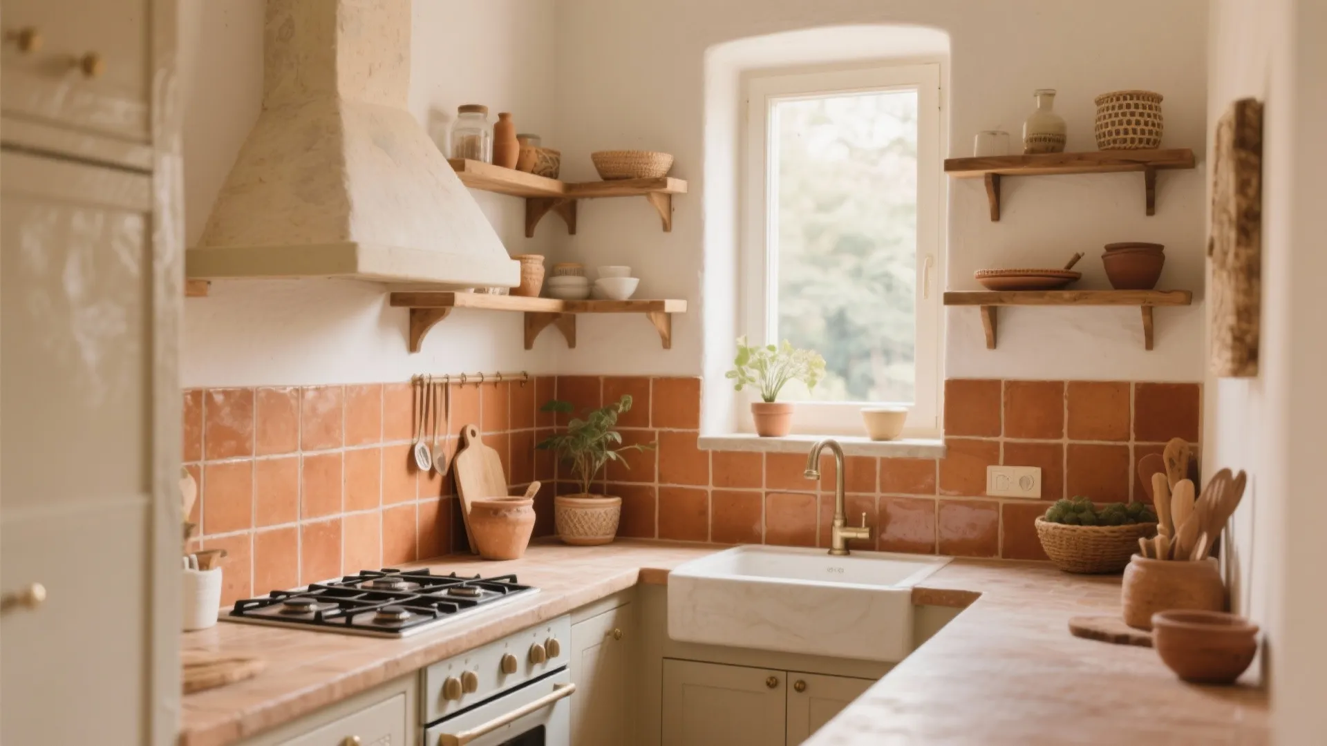 5. Terracotta Squares