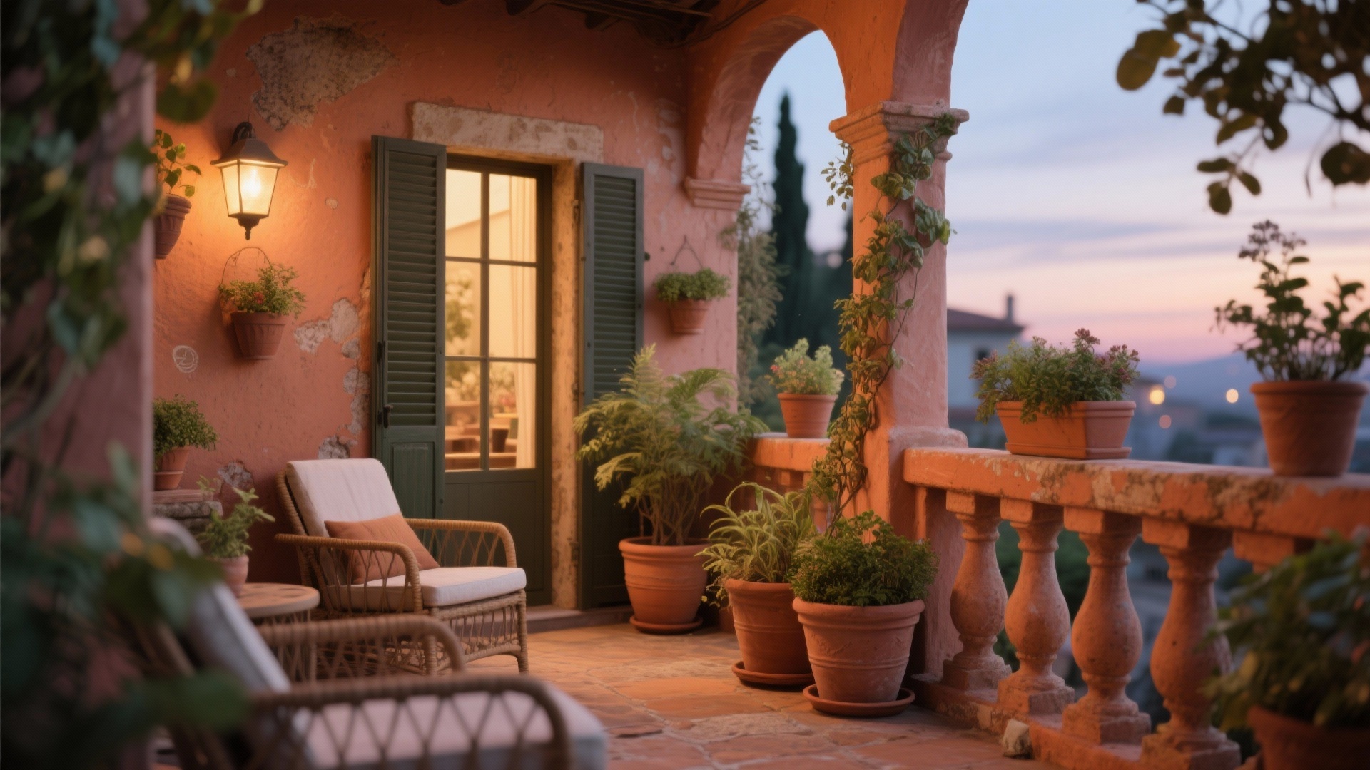 Small Balcony Feels Dark? 10 Balcony Paint Colors