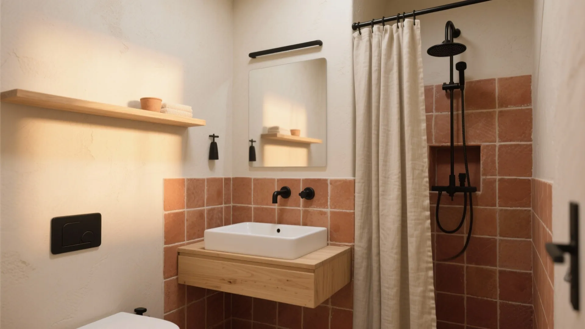 Clay Terracotta with Creamy Neutrals