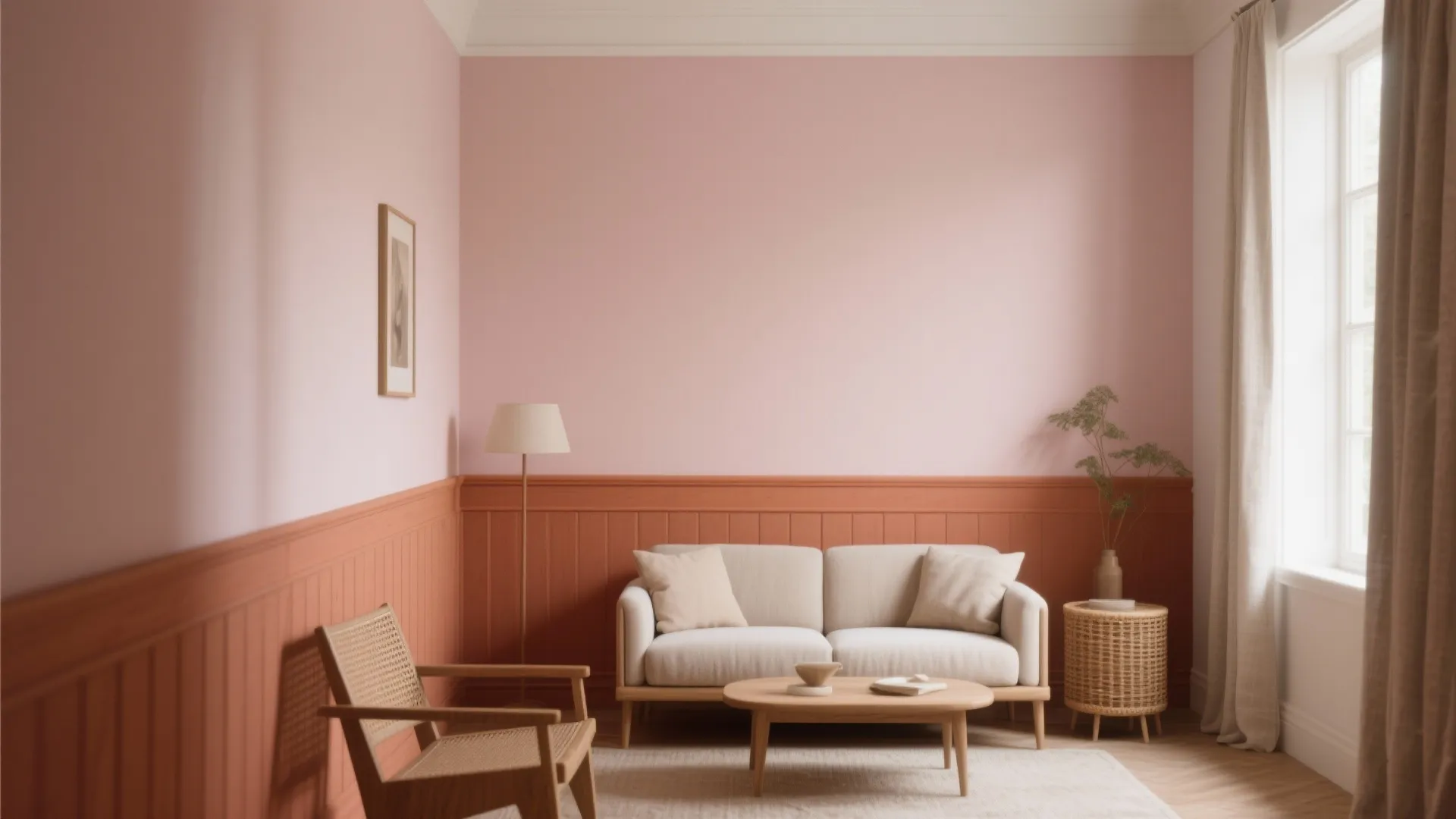 Warm Terracotta + Blush Color Pairing