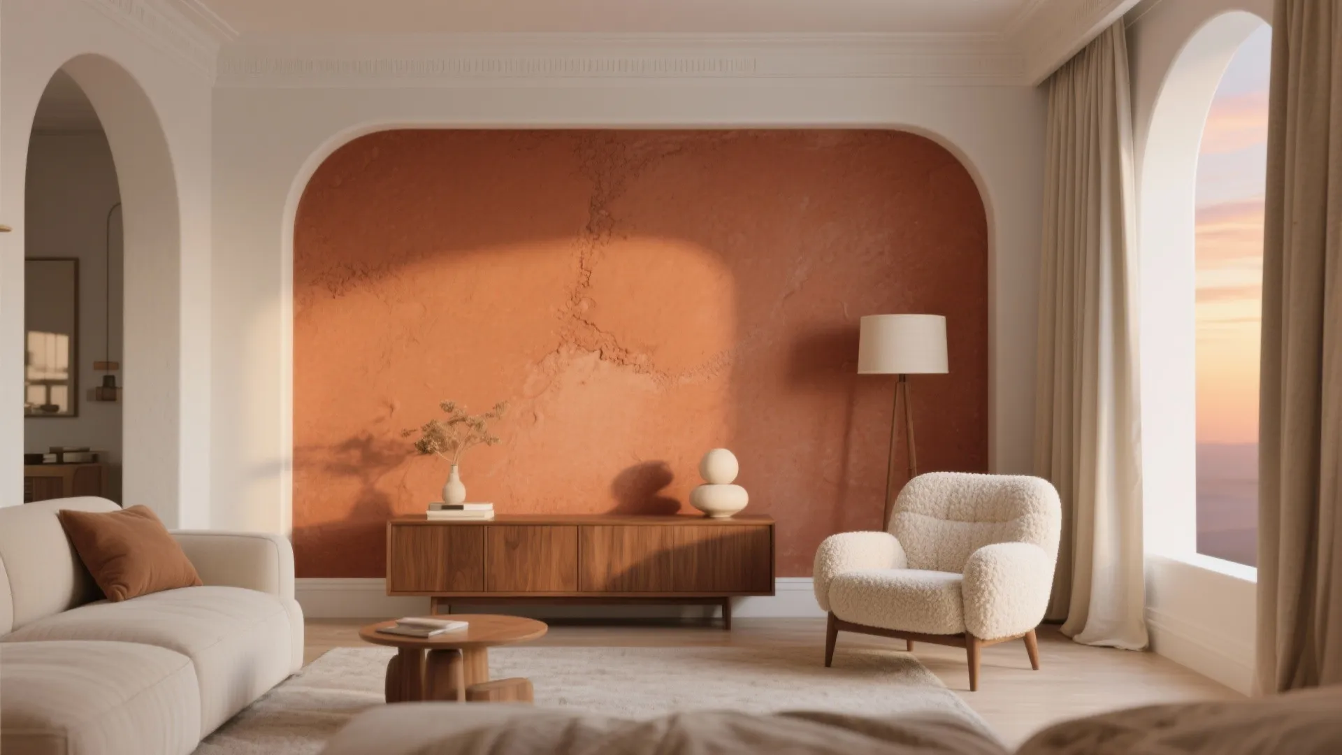 Terracotta + Bone (warm, contemporary)