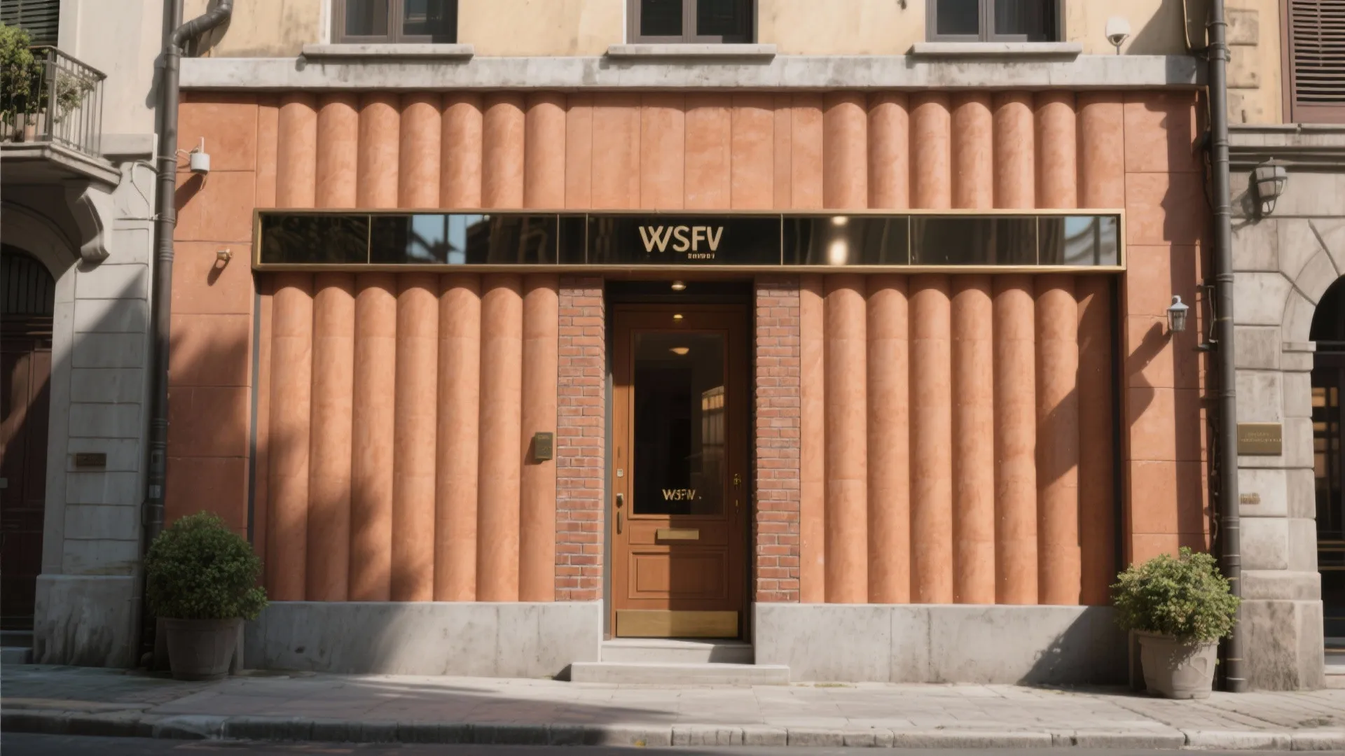 Textured Terracotta and Glazed Brick Mix for Character