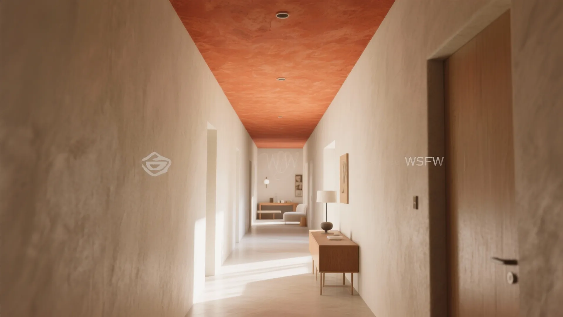 Accent ceiling design