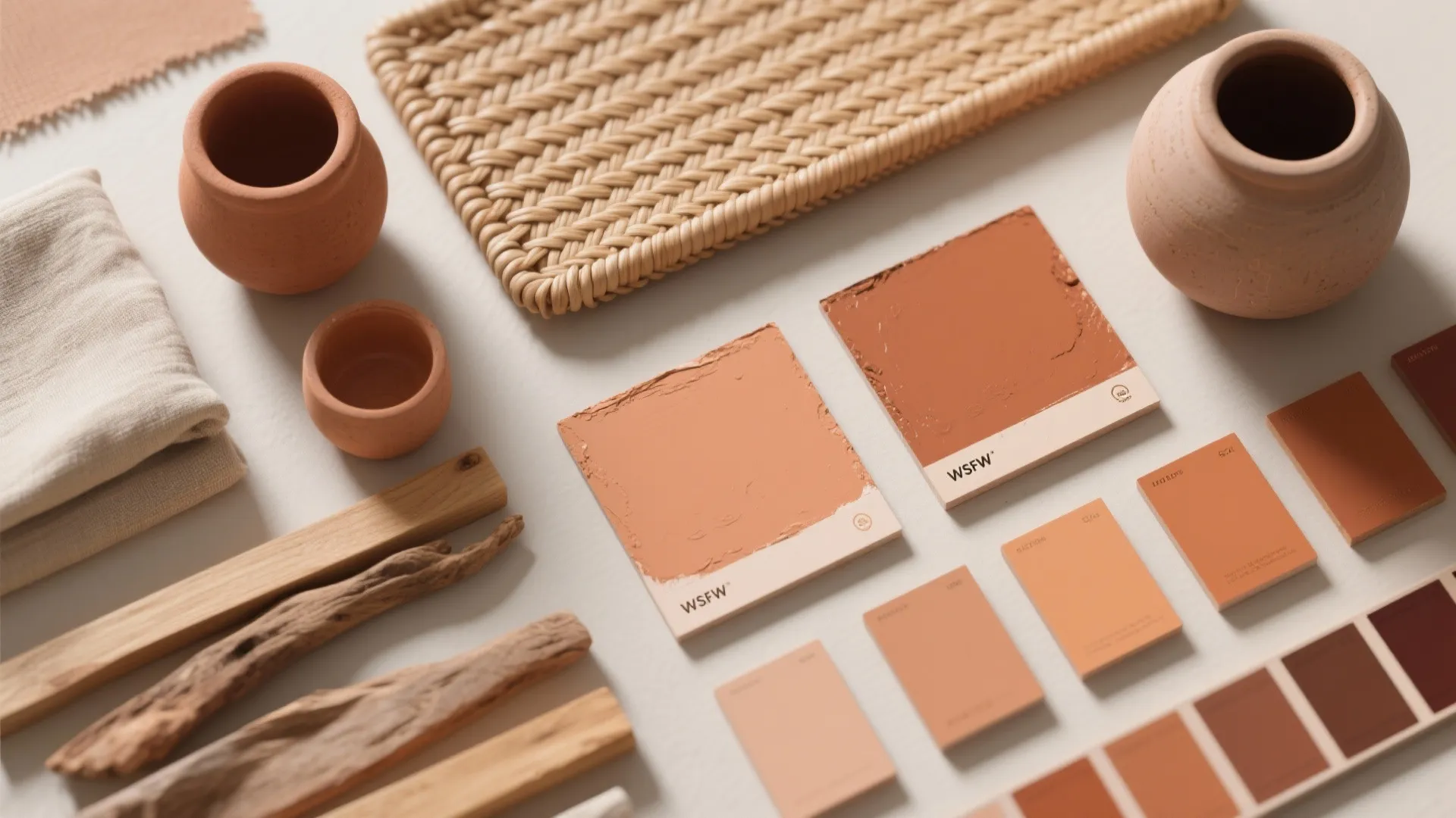 5. Terracotta and Warm Clay Tones