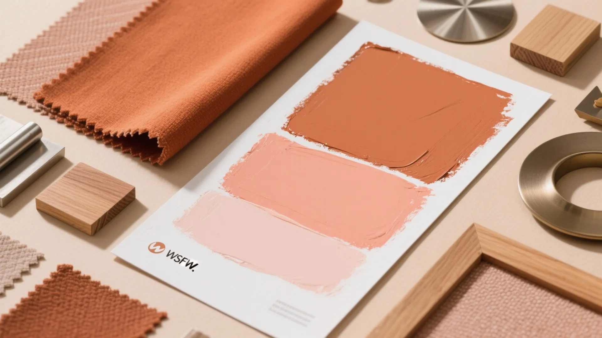 4. Sunset Terracotta & Coral Accents