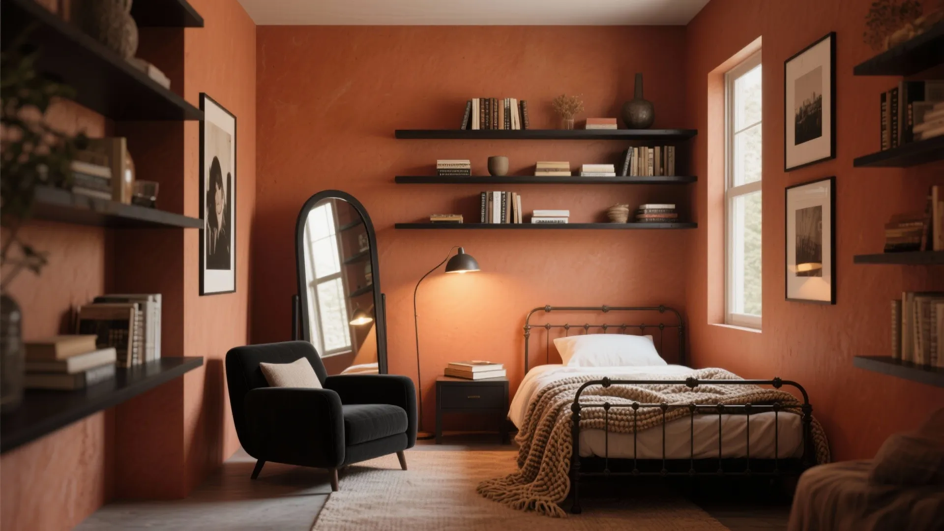 3. Warm Terracotta for Cozy Depth