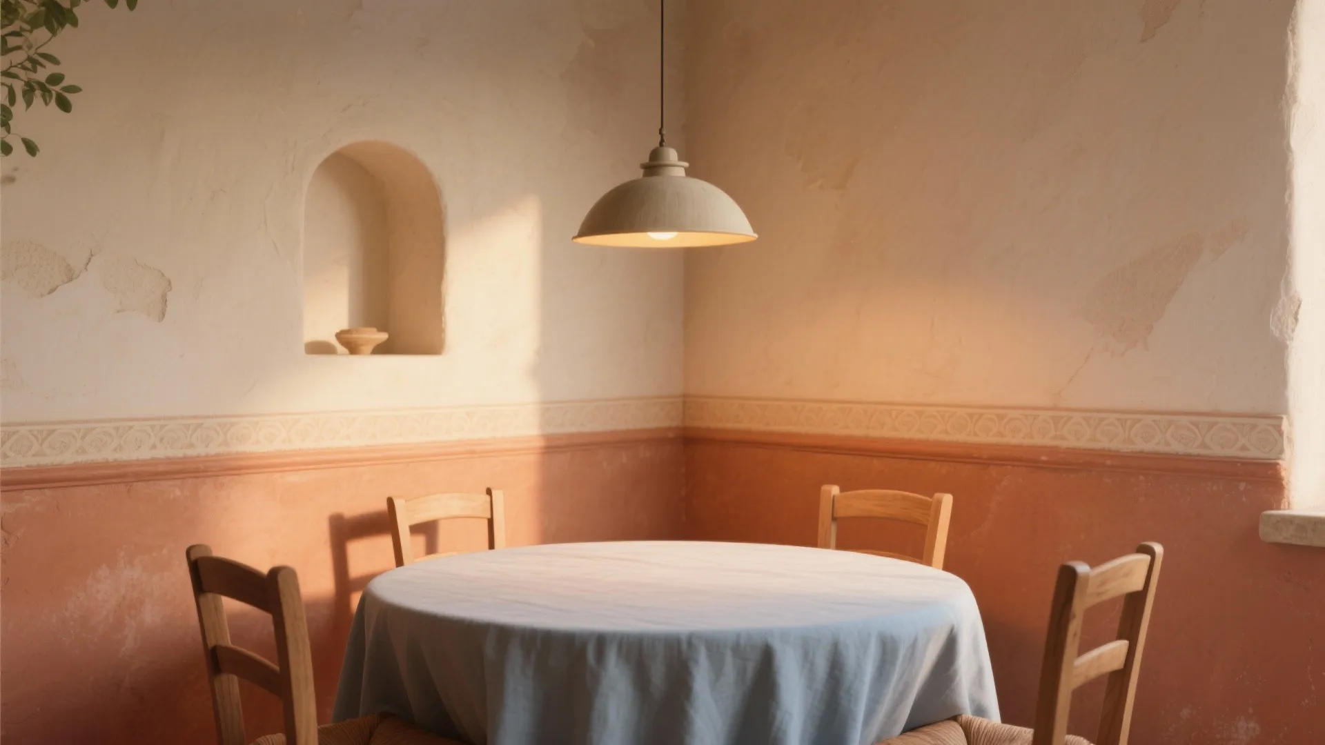 Terracotta and Cream Mediterranean Warmth