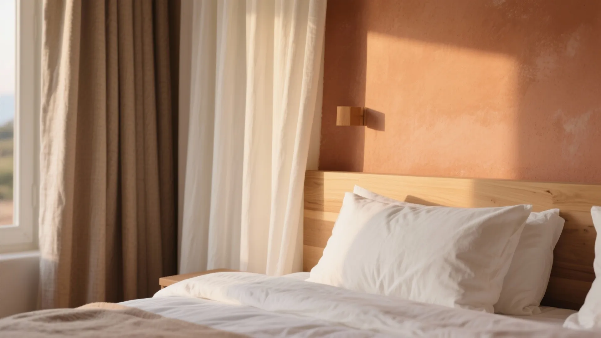 Sun-warmed Terracotta Paired with Cream