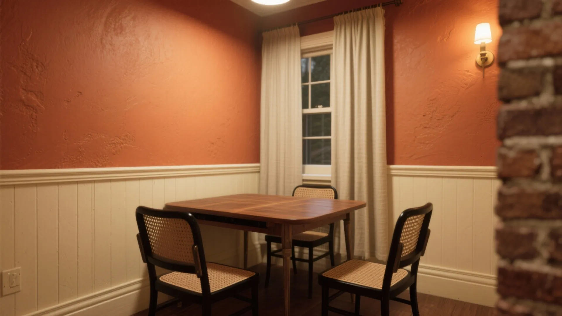 Terracotta and Cream for a Cozy Nook