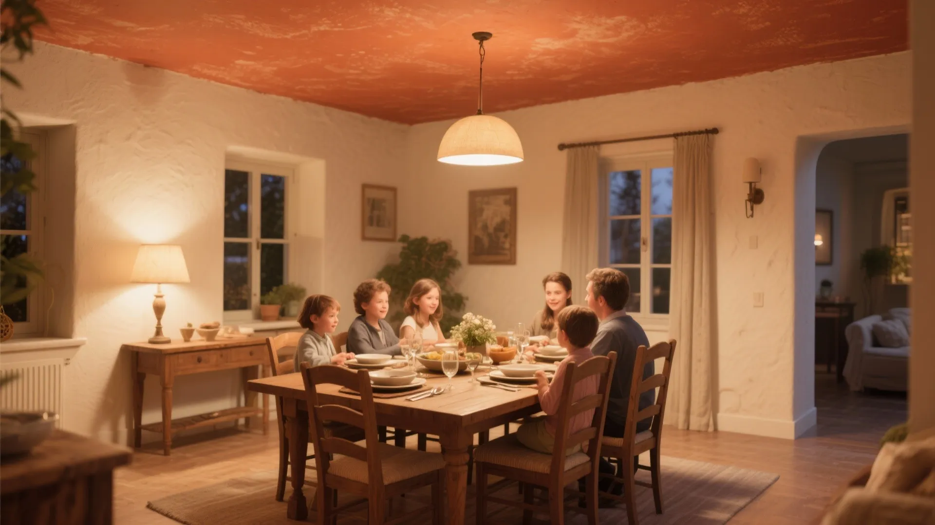 5. Terracotta & Soft Cream