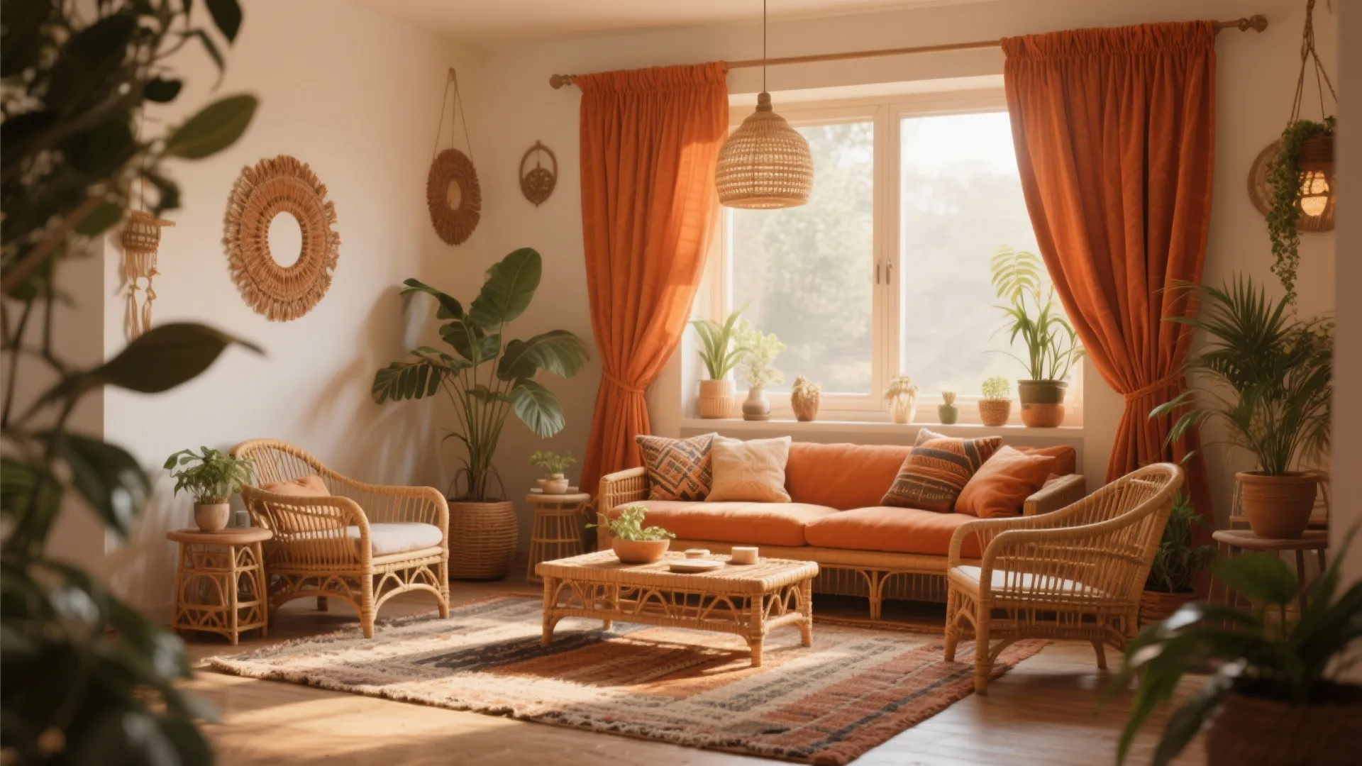 6. Earth-Tone Comfort