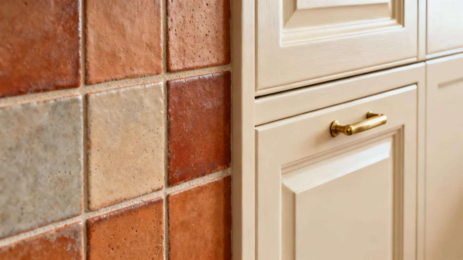 Warm Neutrals with Terracotta Accents